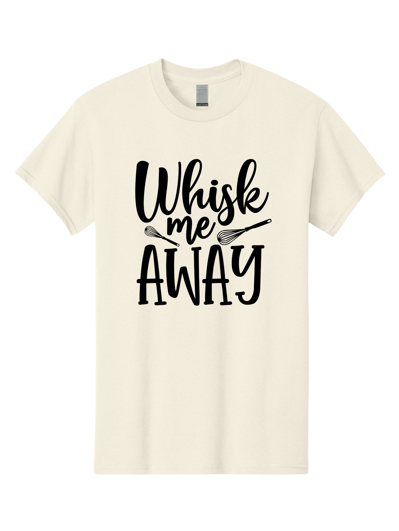 Whisk-Me-Away Men'S Graphic Tee, 100% Cotton, Comfortable Casual Summer Wear, Machine Washable, Baking Inspiration, Cooking Quotes, Kitchen Utensils, Whisk Illustrations, Fun Phrases, Clever Sayings, Culinary Humor, Creative Typography Aab595 7