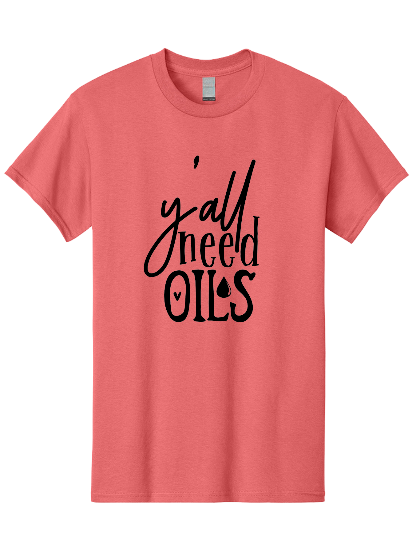 Y-All-Need-Oils Men'S Graphic Tee, 100% Cotton, Comfortable Casual Summer Wear, Machine Washable, Essential Oils, Wellness, Self Care, Aromatherapy, Natural Remedies, Healthy Living, Y'All Need Oils Aab598 1