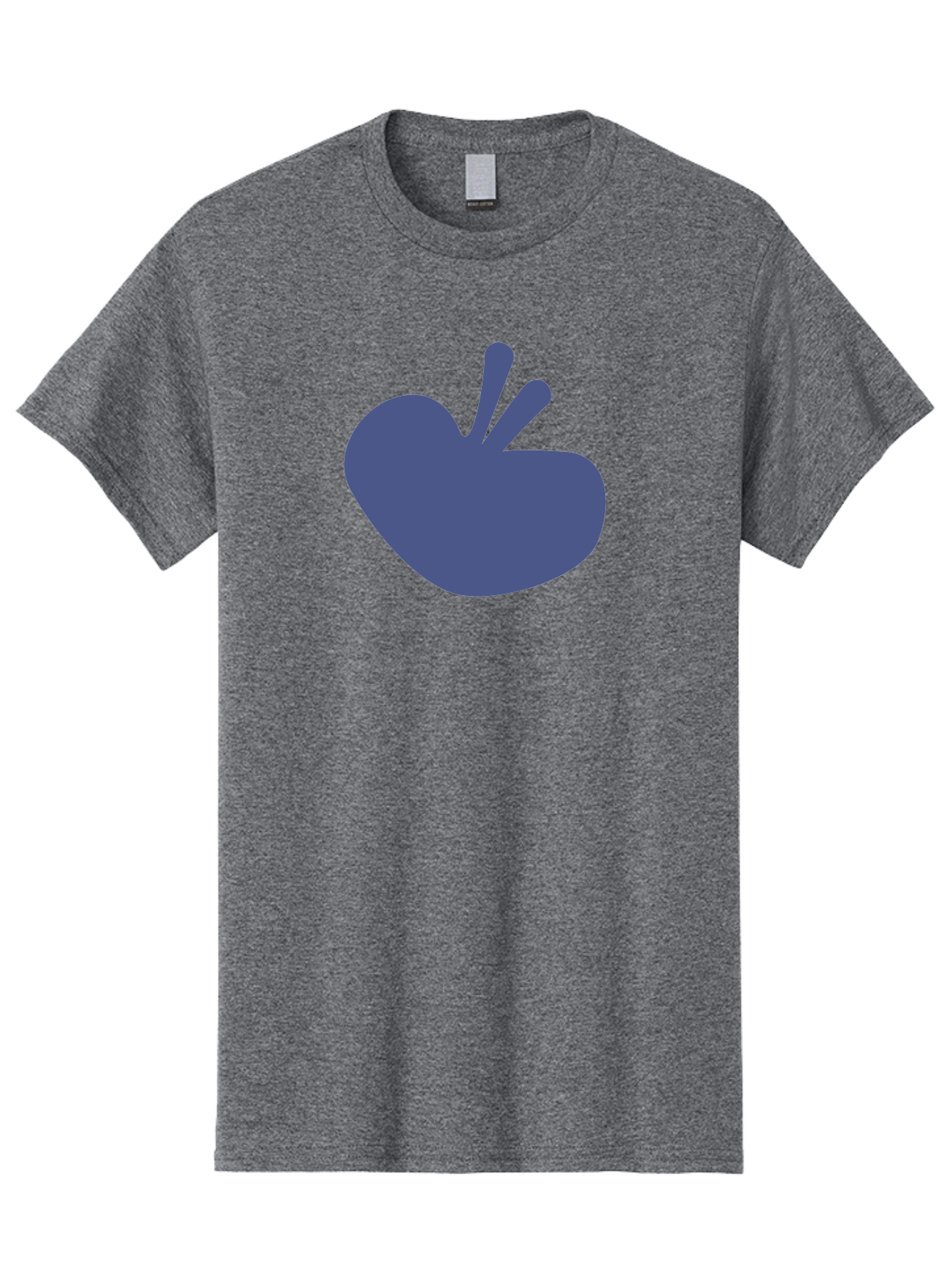 Hand-Heart Men'S Graphic Tee, 100% Cotton, Comfortable Casual Summer Wear, Machine Washable, Hand Gesture, Two Fingers Up, Peace Sign, Friendship Symbol, Love, Care, Affection, Kindness, Peace Aab620 27
