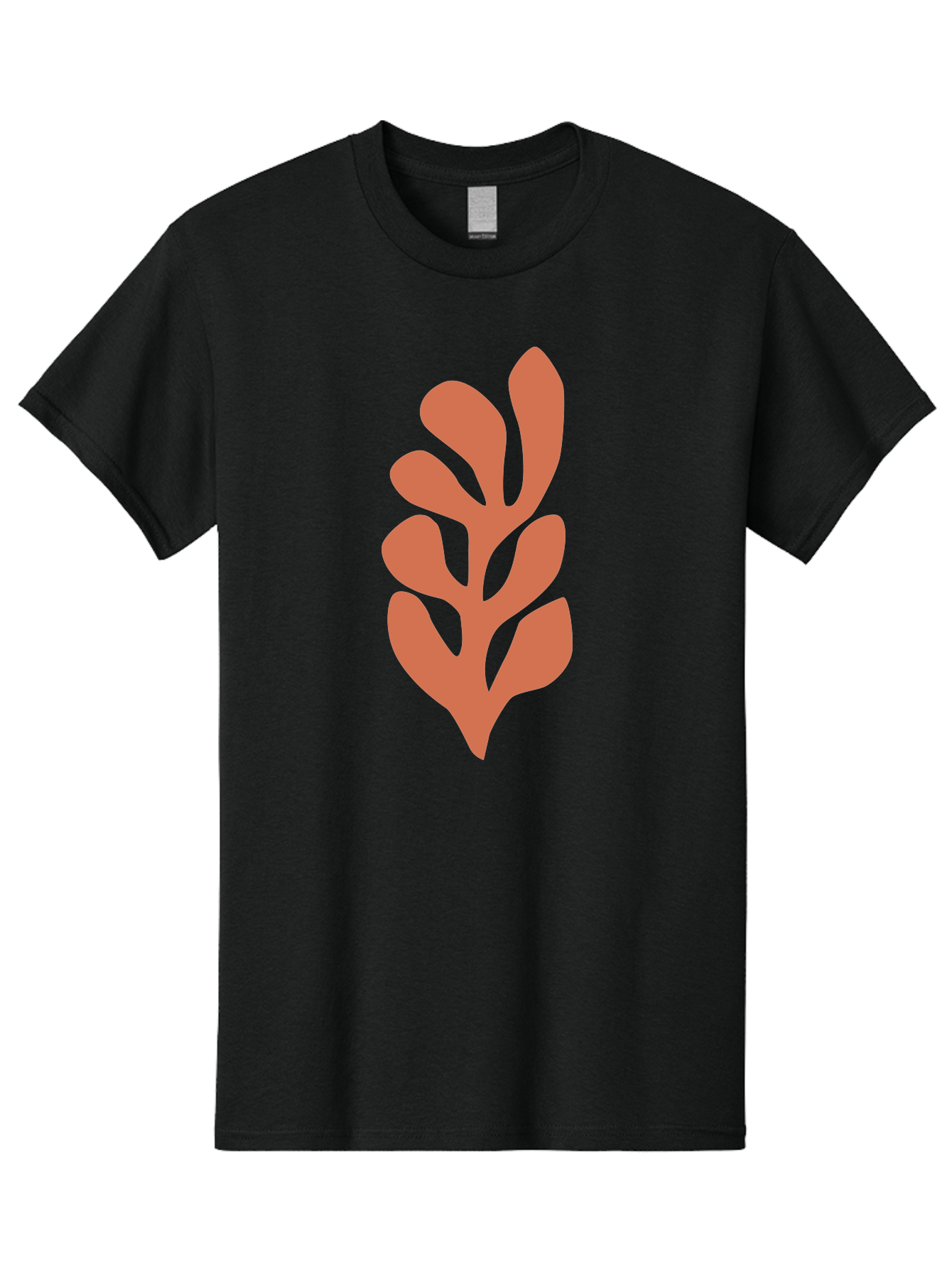 Seaweed-Silhouette-1 Men'S Graphic Tee, 100% Cotton, Comfortable Casual Summer Wear, Machine Washable, Pink Seaweed Illustration, Coral Reef, Ocean Flora, Underwater Plants, Aquatic Life, Coral Seaweed Aab633 29