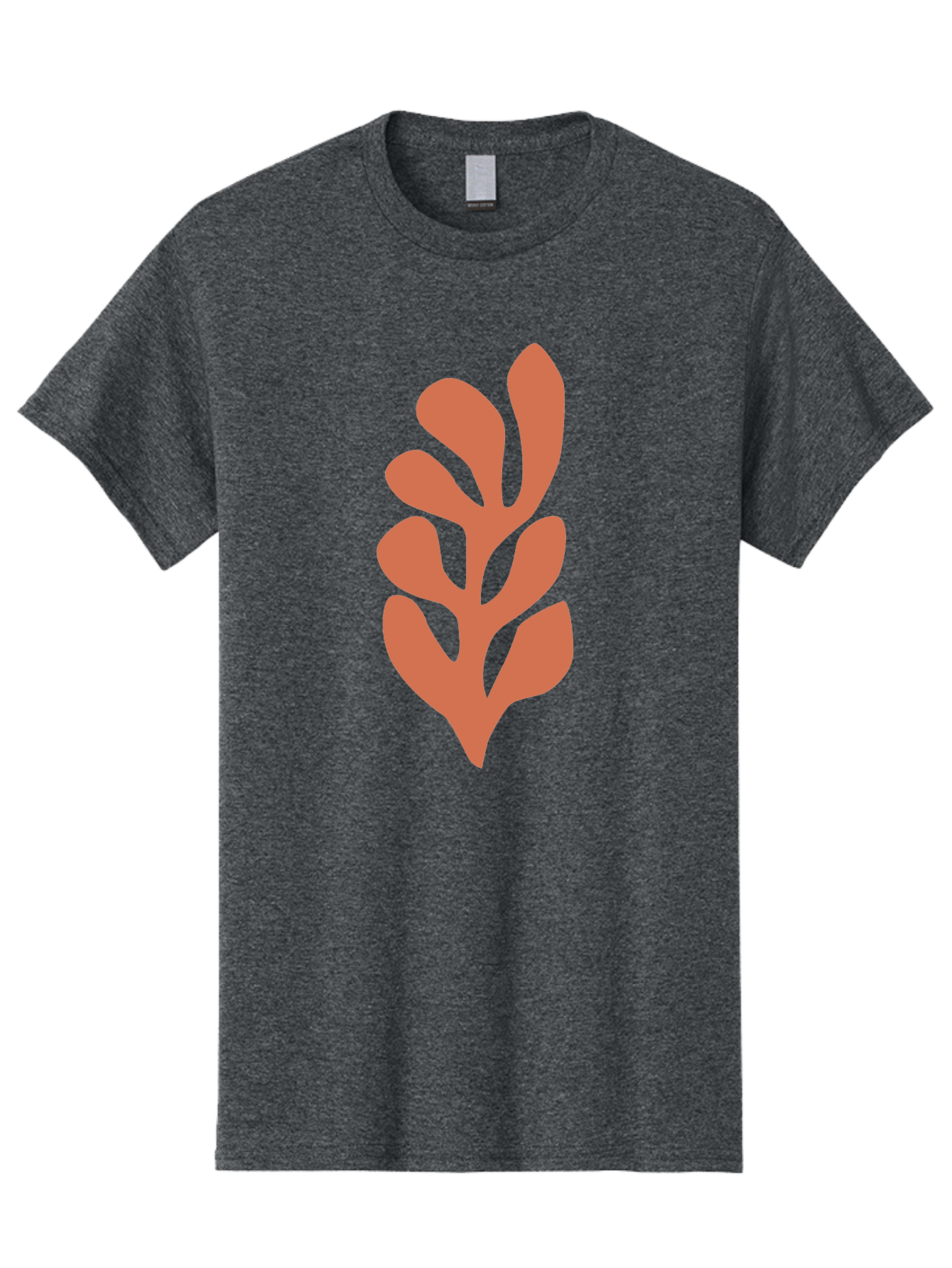 Seaweed-Silhouette-1 Men'S Graphic Tee, 100% Cotton, Comfortable Casual Summer Wear, Machine Washable, Pink Seaweed Illustration, Coral Reef, Ocean Flora, Underwater Plants, Aquatic Life, Coral Seaweed Aab633 25