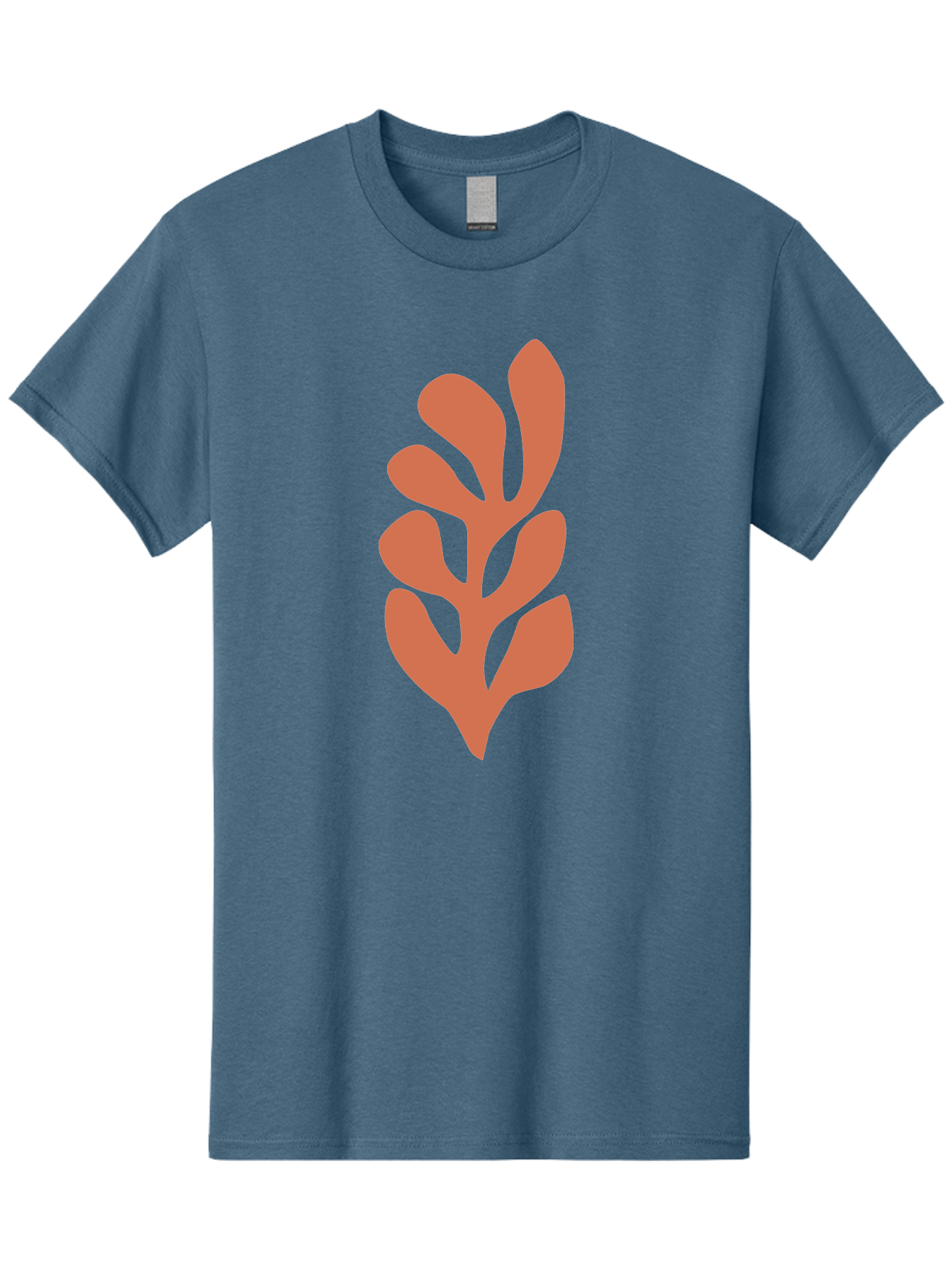 Seaweed-Silhouette-1 Men'S Graphic Tee, 100% Cotton, Comfortable Casual Summer Wear, Machine Washable, Pink Seaweed Illustration, Coral Reef, Ocean Flora, Underwater Plants, Aquatic Life, Coral Seaweed Aab633 15