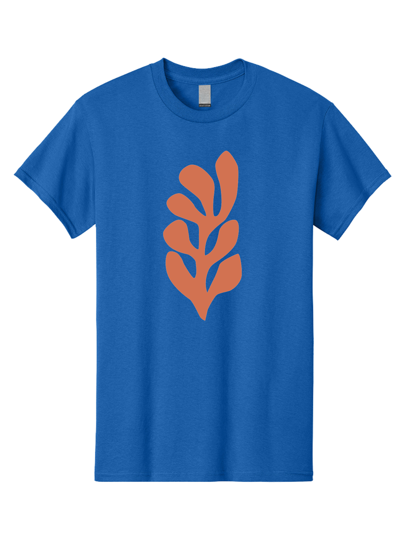 Seaweed-Silhouette-1 Men'S Graphic Tee, 100% Cotton, Comfortable Casual Summer Wear, Machine Washable, Pink Seaweed Illustration, Coral Reef, Ocean Flora, Underwater Plants, Aquatic Life, Coral Seaweed Aab633 19