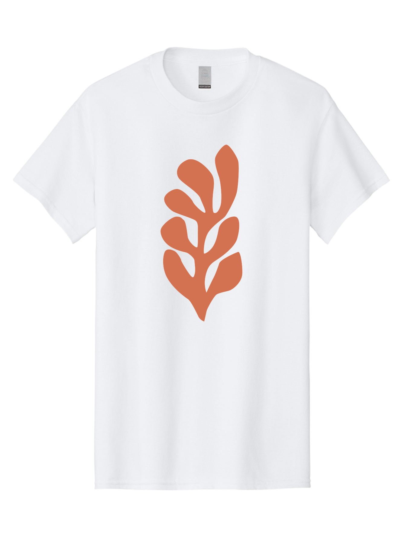 Seaweed-Silhouette-1 Men'S Graphic Tee, 100% Cotton, Comfortable Casual Summer Wear, Machine Washable, Pink Seaweed Illustration, Coral Reef, Ocean Flora, Underwater Plants, Aquatic Life, Coral Seaweed Aab633 5