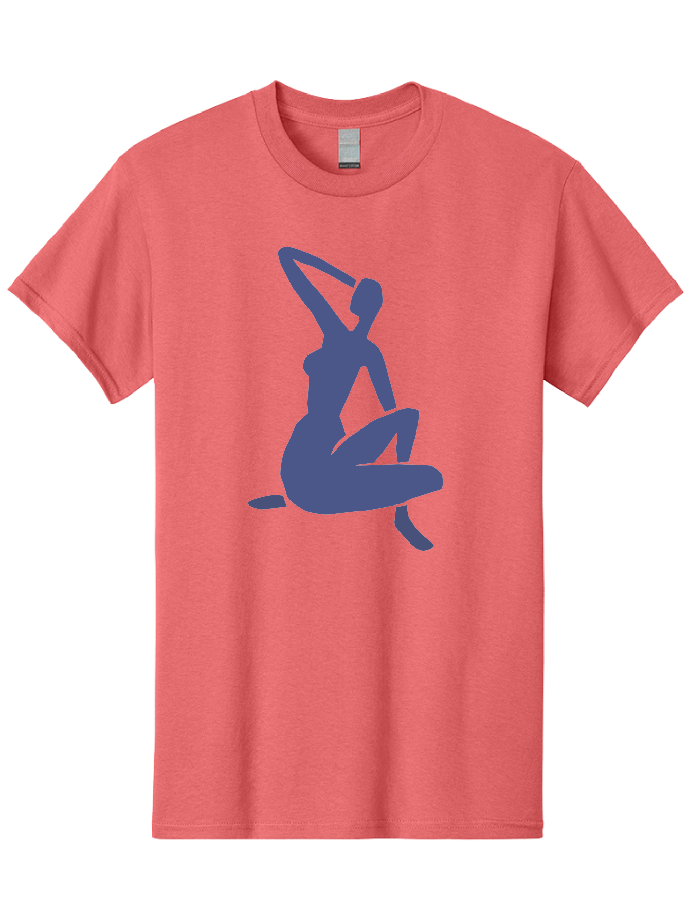 Yoga-Woman Men'S Graphic Tee, 100% Cotton, Comfortable Casual Summer Wear, Machine Washable, Yoga, Meditation, Fitness, Wellness, Flexibility, Balance, Mindfulness, Relaxation, Serene Pose, Fit Woman Aab641 23