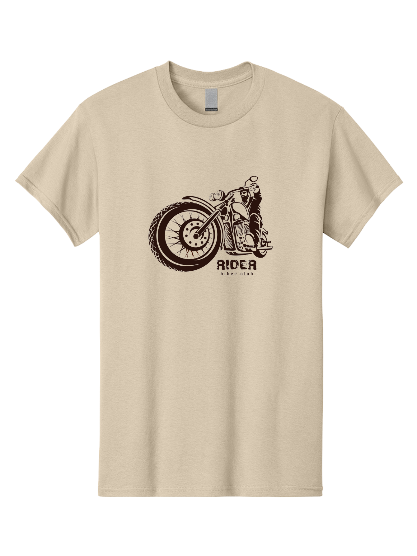 Rider-Biker-Club Men'S Graphic Tee, 100% Cotton, Comfortable Casual Summer Wear, Machine Washable, Motorcycle Club, Biker Culture, Vintage Bike, Rider Logo, Motorcycle Design, Biker Gang, Retro Motorcycle, Biker Apparel Aab645 27