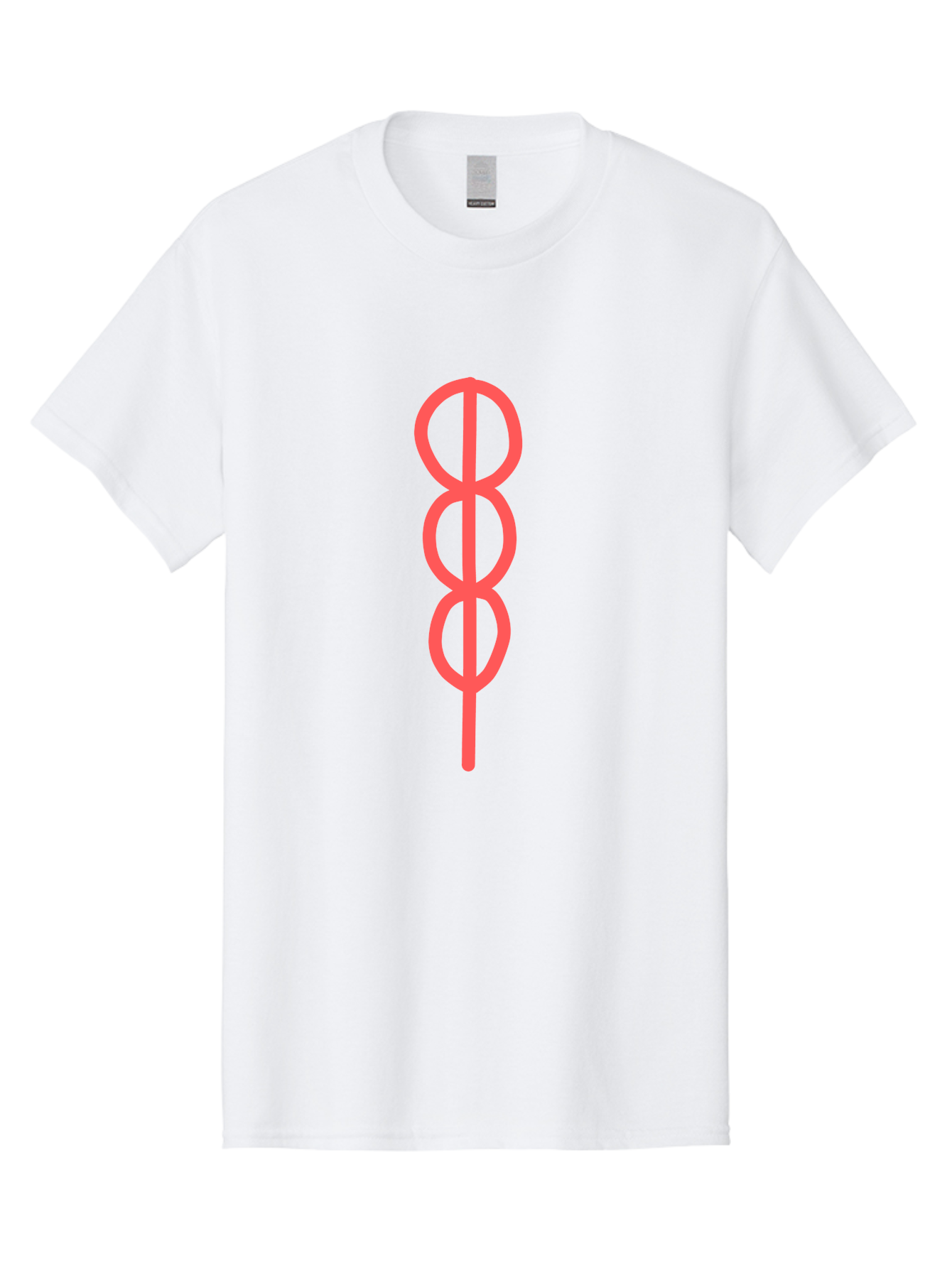 Eight-Symbol Men'S Graphic Tee, 100% Cotton, Comfortable Casual Summer Wear, Machine Washable, Psychedelic Symbol, Infinity Symbol, Number 8, Spiral Pattern, Abstract Design, Geometric Shape, Symbolic Art, Retro Aesthetic, Modern Graphic Aab696 17