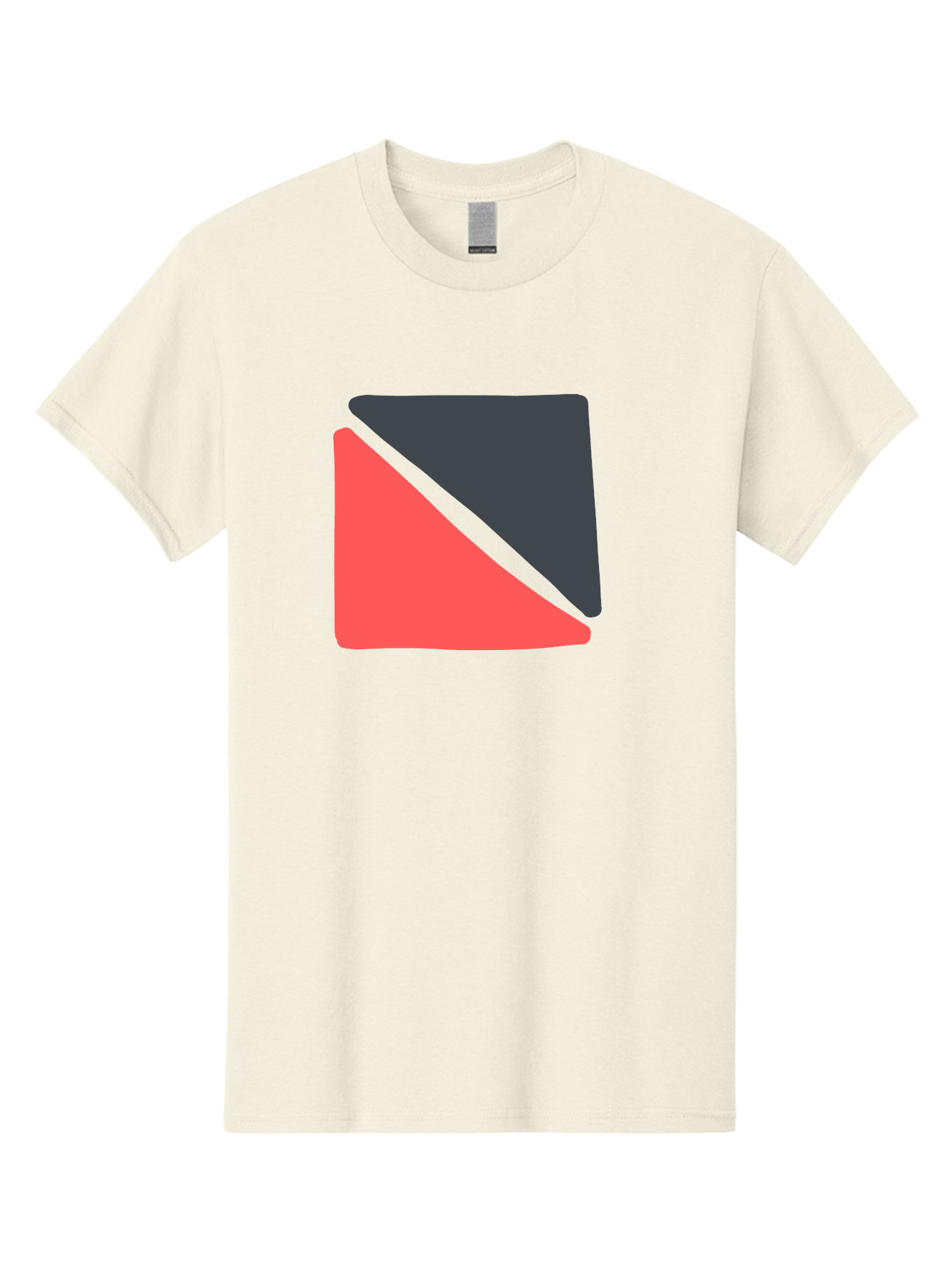 Red-Black-Square Men'S Graphic Tee, 100% Cotton, Comfortable Casual Summer Wear, Machine Washable, Abstract Geometric Shape, Red And Black Trapezoid, Modern Design Elements, Graphic Design Inspiration, Bold Color Combination, Minimalist Art Aab780 29