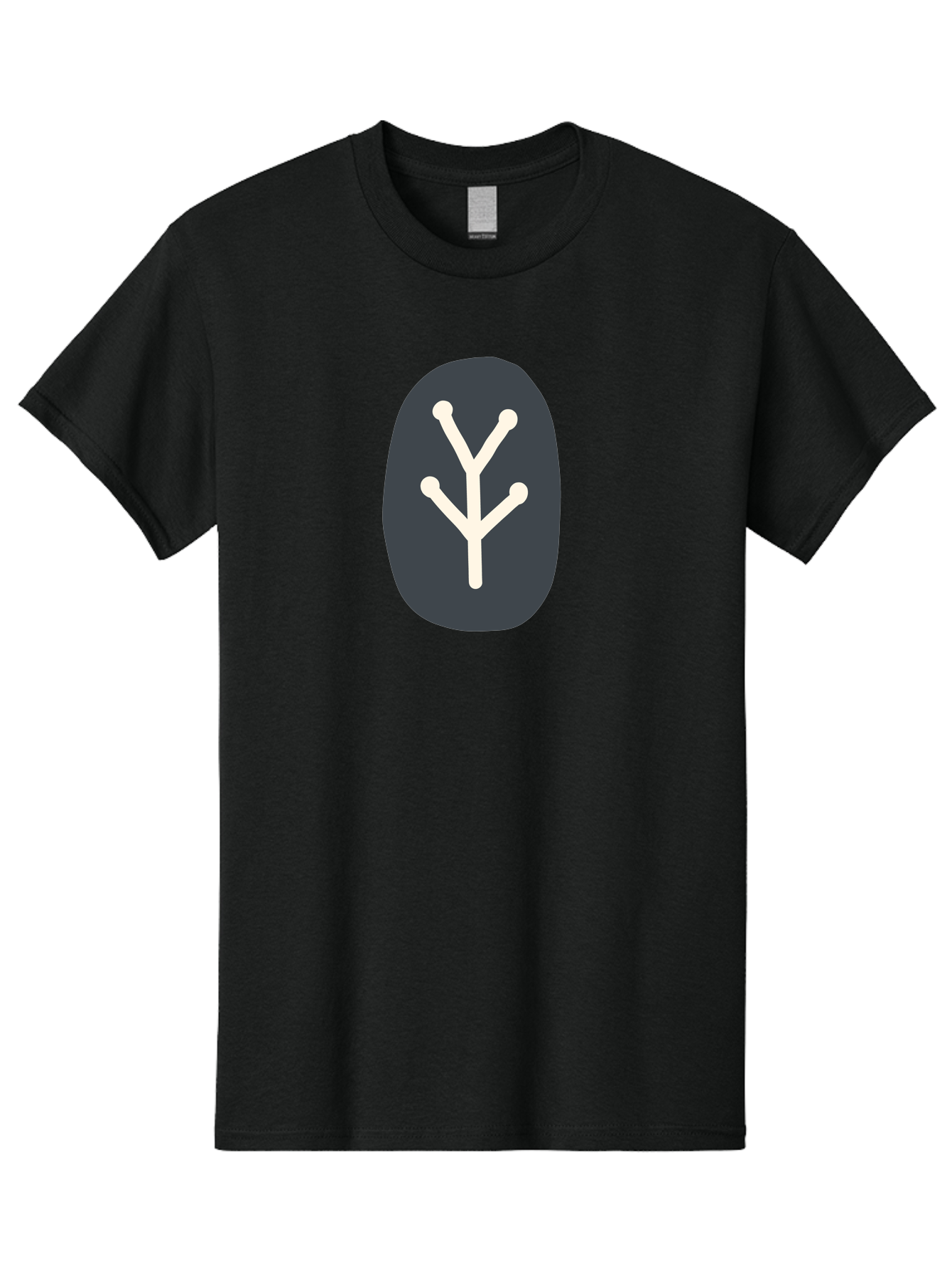 Y-Symbol Men'S Graphic Tee, 100% Cotton, Comfortable Casual Summer Wear, Machine Washable, White Y Symbol, Minimalist Design, Simple Icon, Abstract Logo, Stylized Letter, Modern Graphic Aab818 17