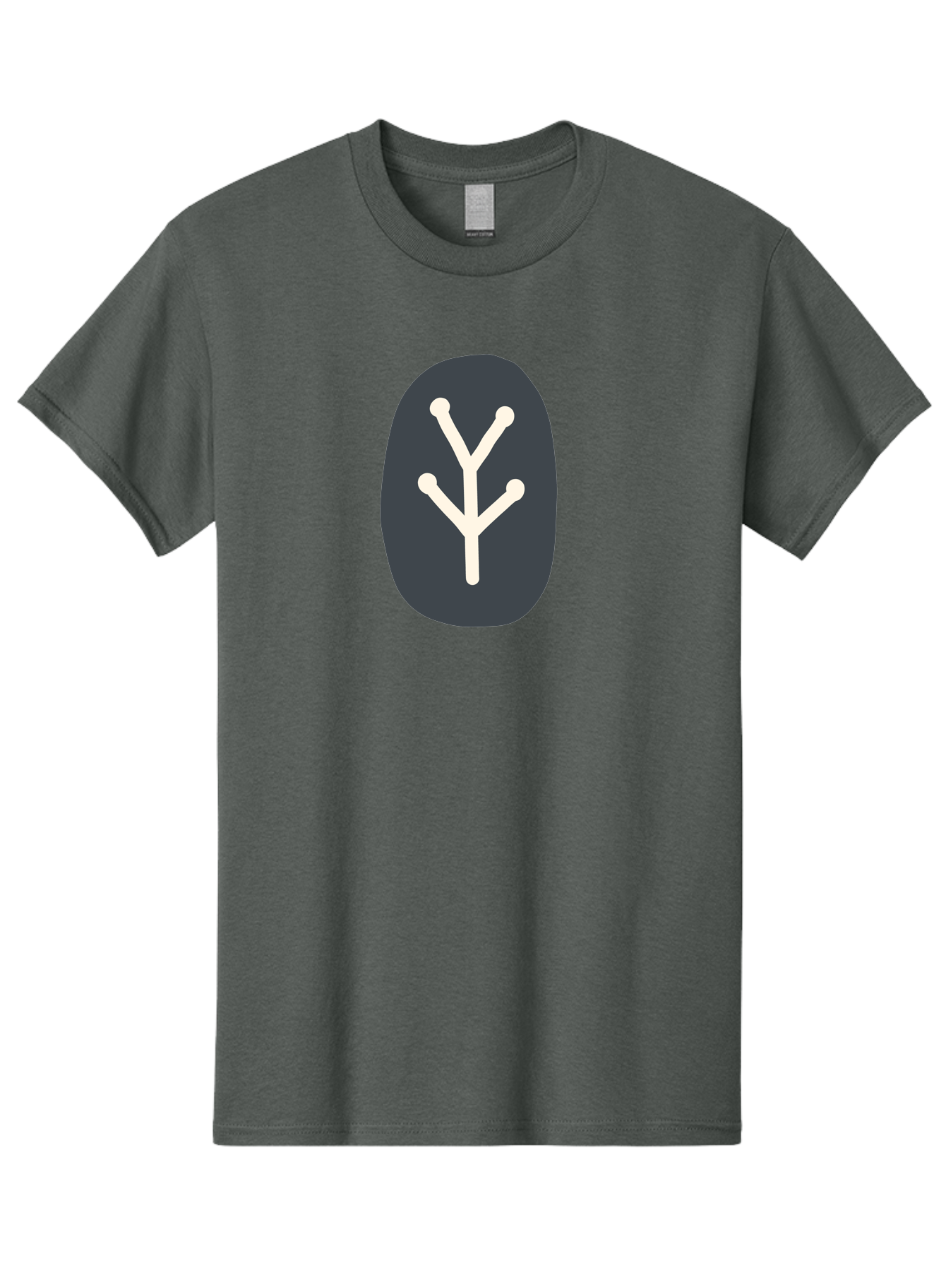 Y-Symbol Men'S Graphic Tee, 100% Cotton, Comfortable Casual Summer Wear, Machine Washable, White Y Symbol, Minimalist Design, Simple Icon, Abstract Logo, Stylized Letter, Modern Graphic Aab818 21