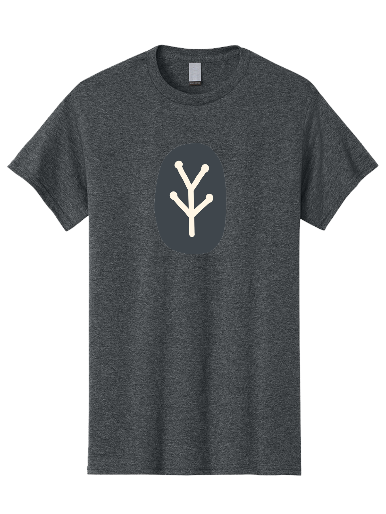 Y-Symbol Men'S Graphic Tee, 100% Cotton, Comfortable Casual Summer Wear, Machine Washable, White Y Symbol, Minimalist Design, Simple Icon, Abstract Logo, Stylized Letter, Modern Graphic Aab818 11