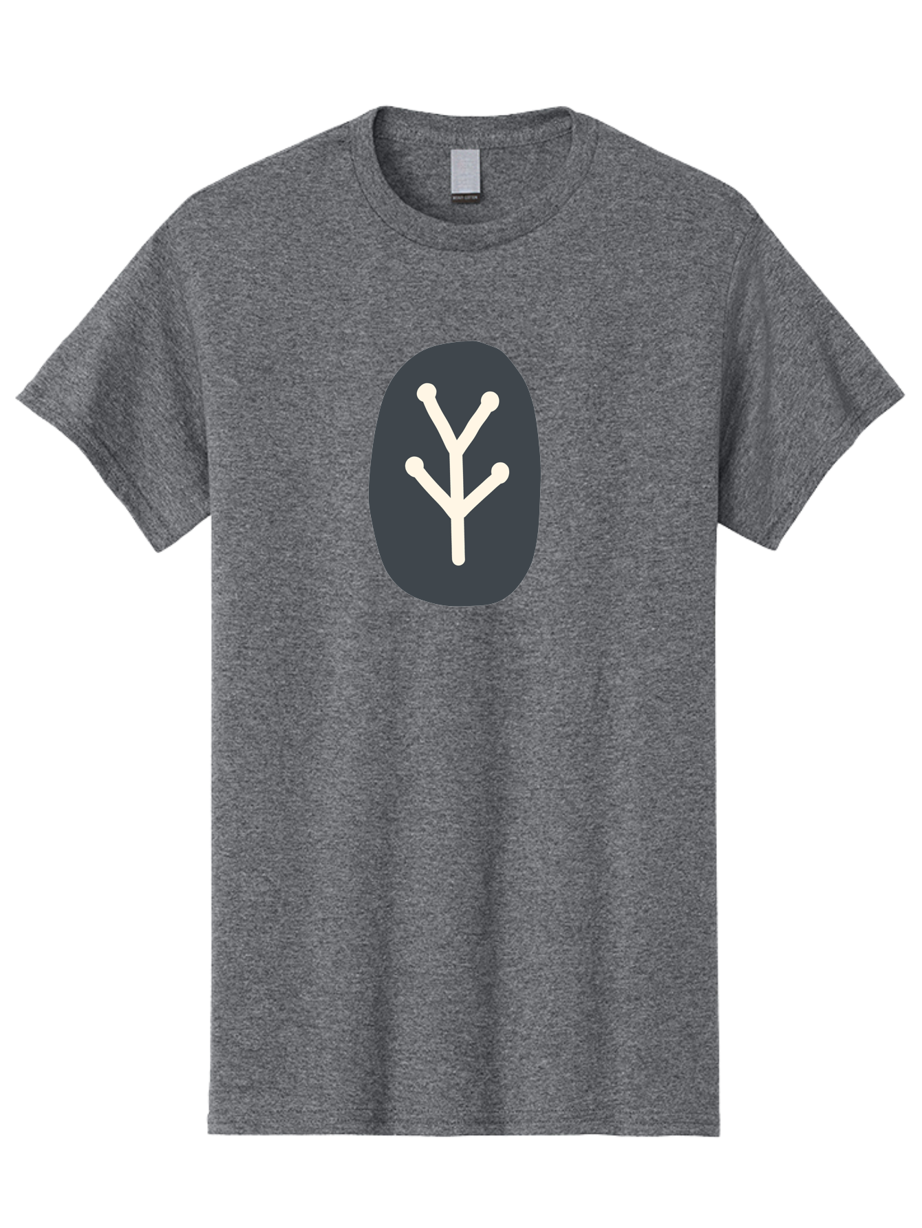 Y-Symbol Men'S Graphic Tee, 100% Cotton, Comfortable Casual Summer Wear, Machine Washable, White Y Symbol, Minimalist Design, Simple Icon, Abstract Logo, Stylized Letter, Modern Graphic Aab818 7