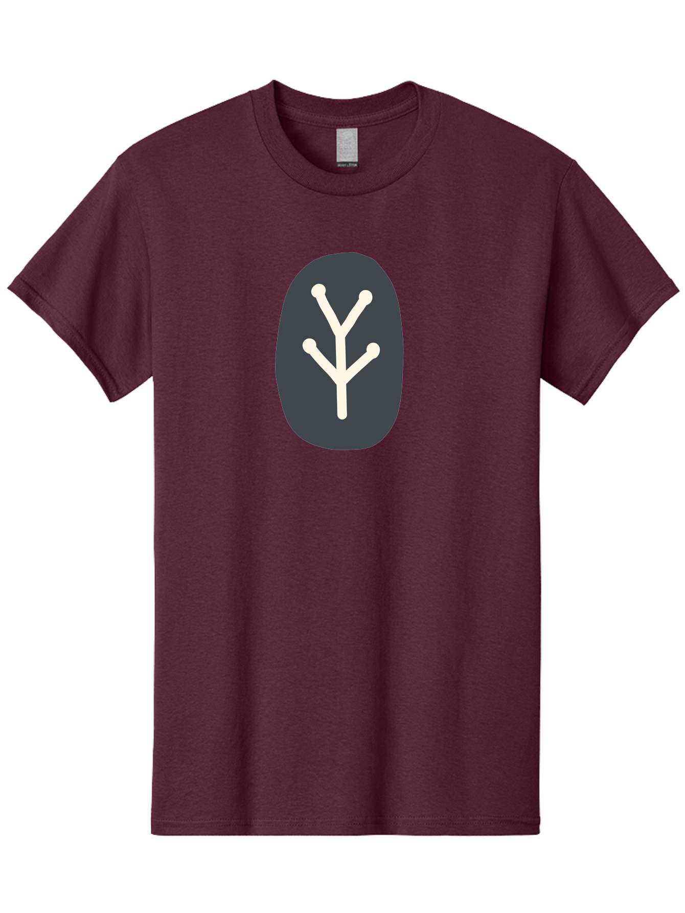 Y-Symbol Men'S Graphic Tee, 100% Cotton, Comfortable Casual Summer Wear, Machine Washable, White Y Symbol, Minimalist Design, Simple Icon, Abstract Logo, Stylized Letter, Modern Graphic Aab818 27
