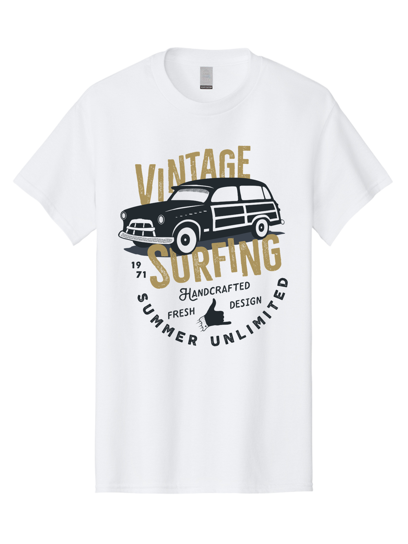 Vintage-Surfing-1 Men'S Graphic Tee, 100% Cotton, Comfortable Casual Summer Wear, Machine Washable, Vintage Surf Car, Retro Surf Culture, Summer Vibes, Surf Inspired Art, Surfer Dude, Cool Car Designs, Classic Surf Style Aab959 13