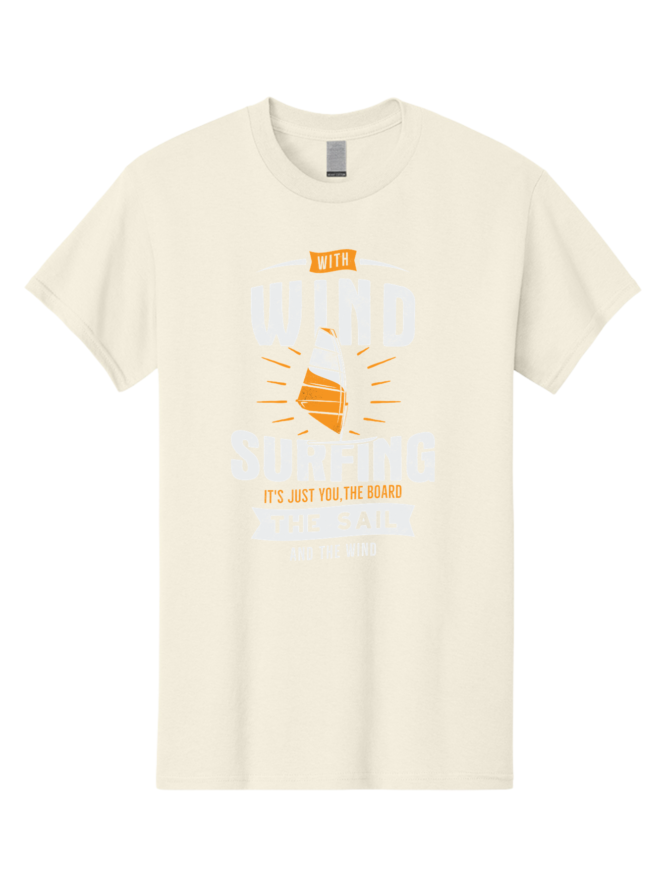 Wind-Surfing Men'S Graphic Tee, 100% Cotton, Comfortable Casual Summer Wear, Machine Washable, Windsurfing, Water Sports, Sailing, Adventure Seekers, Thrill Lovers, Windsurfing Quotes, Sailing Inspiration, Surfing Culture, Extreme Sports, Aab964 7