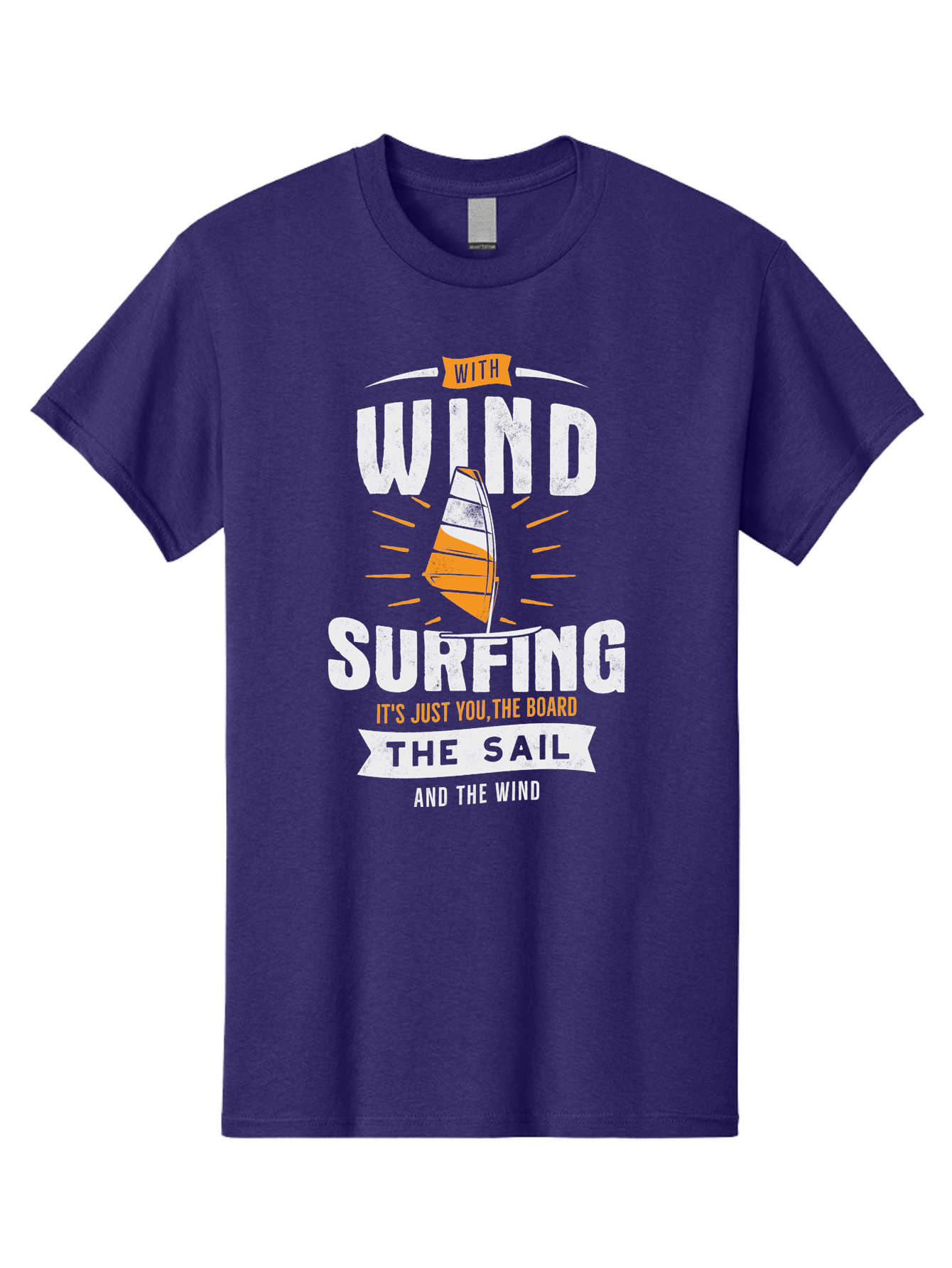 Wind-Surfing Men'S Graphic Tee, 100% Cotton, Comfortable Casual Summer Wear, Machine Washable, Windsurfing, Water Sports, Sailing, Adventure Seekers, Thrill Lovers, Windsurfing Quotes, Sailing Inspiration, Surfing Culture, Extreme Sports, Aab964 11