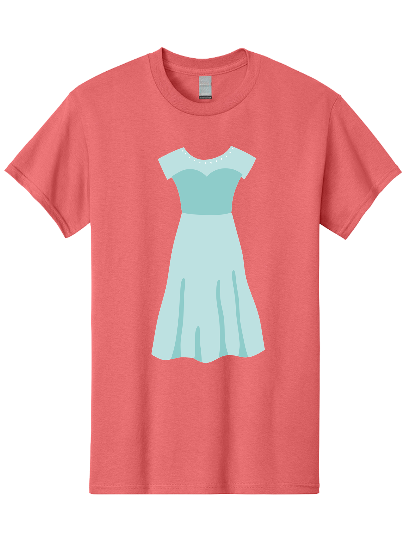 Baby-Blue-Sweetheart-Dress Men'S Graphic Tee, 100% Cotton, Comfortable Casual Summer Wear, Machine Washable, Simple Dress, Sweetheart Neckline, Short Sleeves, Knee-Length Dress, Minimalist Fashion, Simple Elegance, Feminine Style, Aab999 25