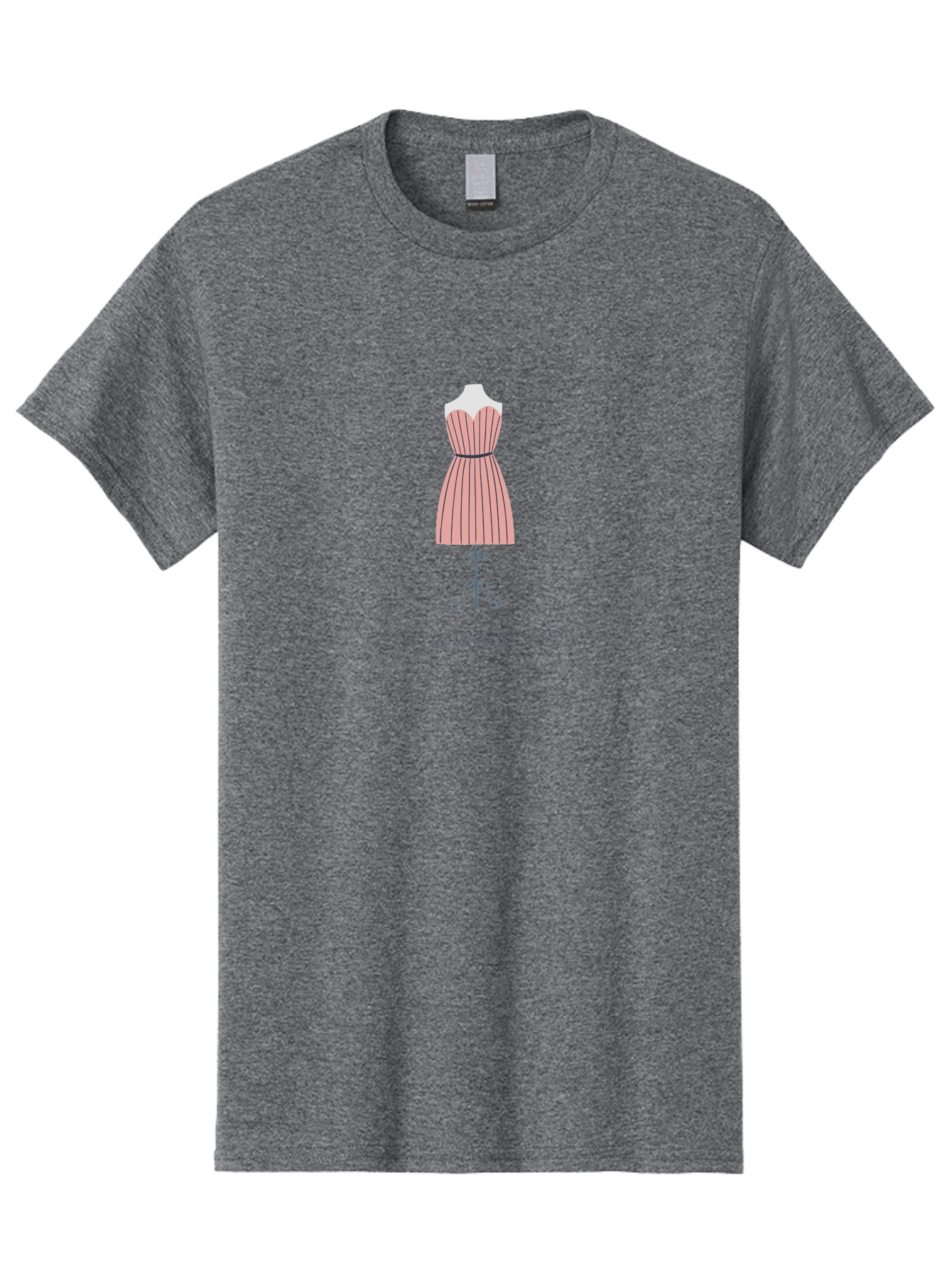 Couture-1 Men'S Graphic Tee, 100% Cotton, Comfortable Casual Summer Wear, Machine Washable, Fashion Design, Haute Couture, Dress On Mannequin, Stylish Clothing, Elegant Dress, Designer Fashion, Stylish Apparel Aac007 5
