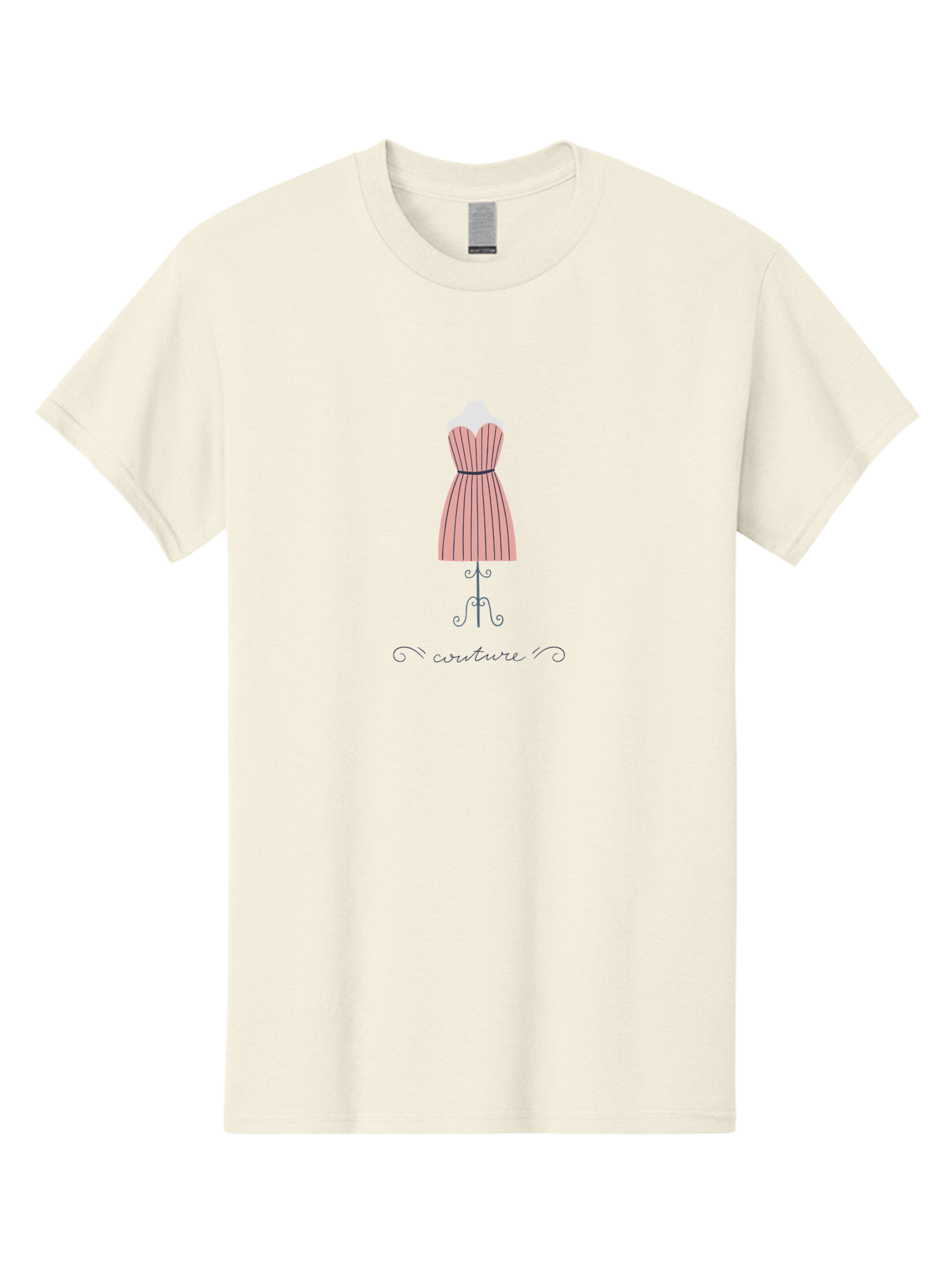 Couture-1 Men'S Graphic Tee, 100% Cotton, Comfortable Casual Summer Wear, Machine Washable, Fashion Design, Haute Couture, Dress On Mannequin, Stylish Clothing, Elegant Dress, Designer Fashion, Stylish Apparel Aac007 21