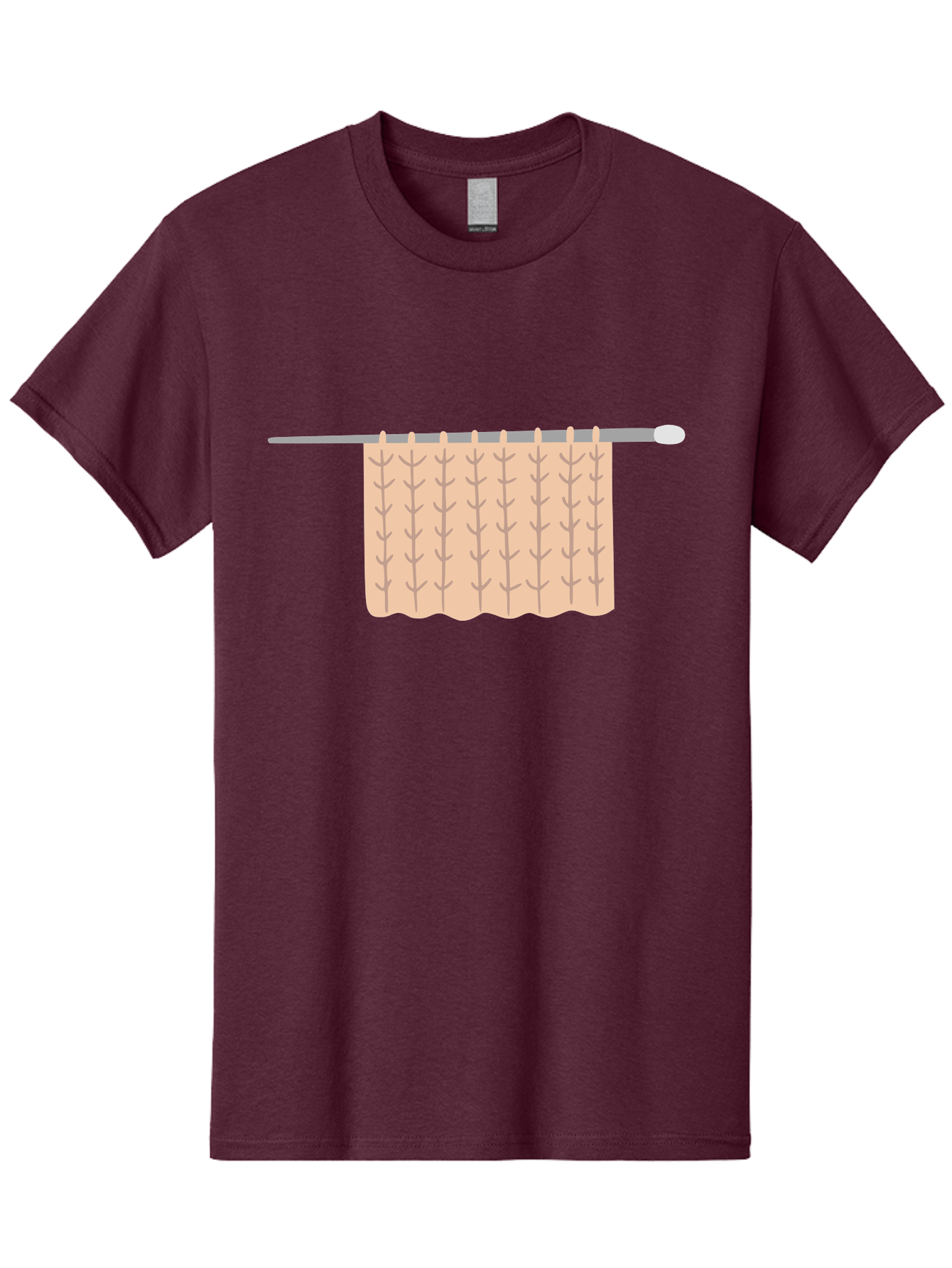 Curtain Men'S Graphic Tee, 100% Cotton, Comfortable Casual Summer Wear, Machine Washable, Beige Curtain, Leaf Pattern, Curtain Rod, Simple Design, Home Decor, Interior Design, Minimalist Style, Window Treatment, Graphic Illustration Aac013 25