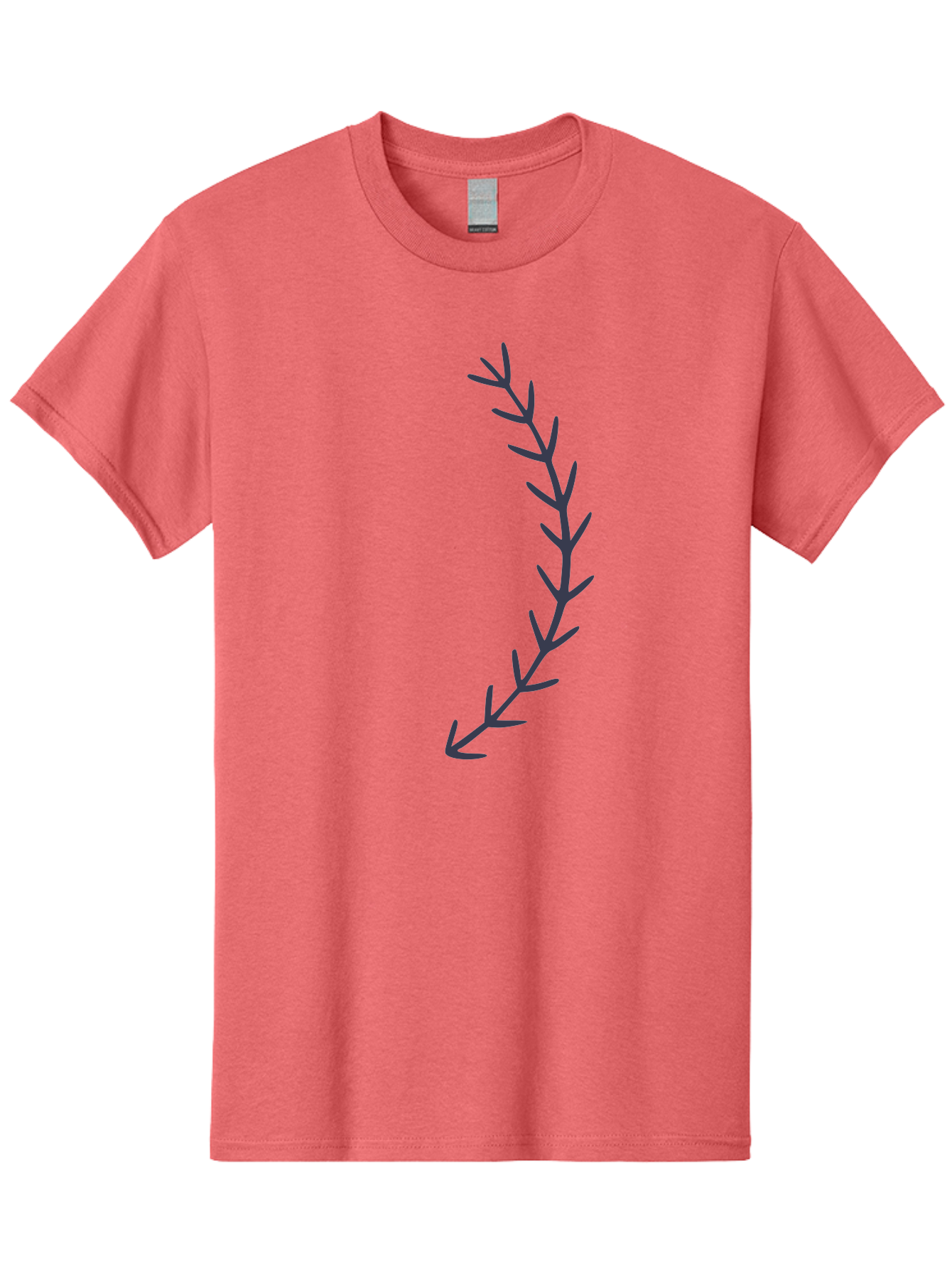 Dark-Purple-Branch Men'S Graphic Tee, 100% Cotton, Comfortable Casual Summer Wear, Machine Washable, Purple Branch Illustration, Simple Design, Minimalist Art, Purple Twig, Leafy Stem, Modern Graphics, Digital Art Aac015 23