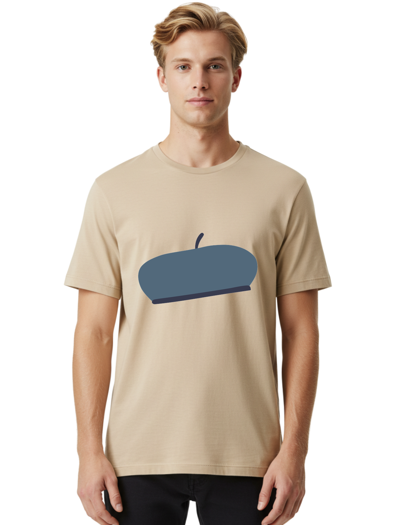 Gray-Apple Men'S Graphic Tee, 100% Cotton, Comfortable Casual Summer Wear, Machine Washable, Gray Apple, Stylized Fruit, Simple Illustration, Minimalist Design, Fruit Icon, Digital Art Aac038 8