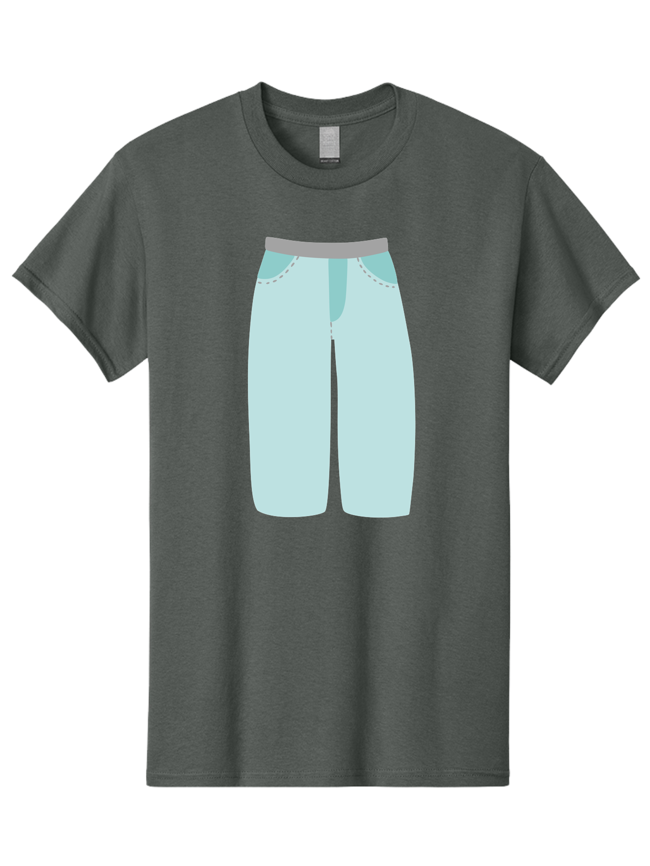 Pajama-Pants Men'S Graphic Tee, 100% Cotton, Comfortable Casual Summer Wear, Machine Washable, Light Blue Pants, Gray Waistband, Back Pockets, Casual Wear, Comfortable Clothing, Simple Design, Minimal Style, Fashion Illustration Aac066 5