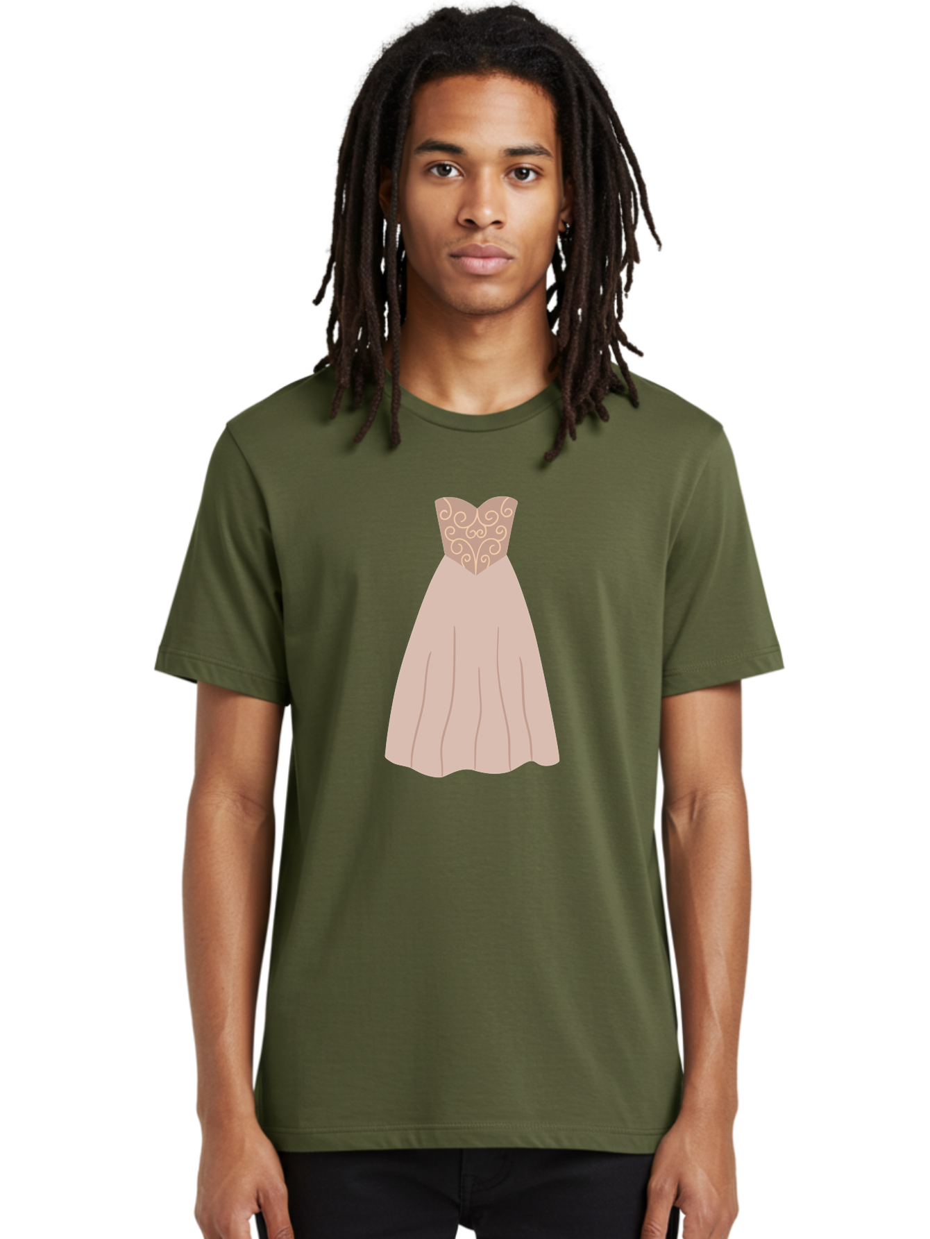 Prom-Dress Men'S Graphic Tee, 100% Cotton, Comfortable Casual Summer Wear, Machine Washable, Formal Evening Gown, Sweetheart Neckline, Strapless Dress, Flowing Skirt, Elegant Design, Beige Color, Vintage Style, Wedding Dress, Luxury Fashion, Aac087 6