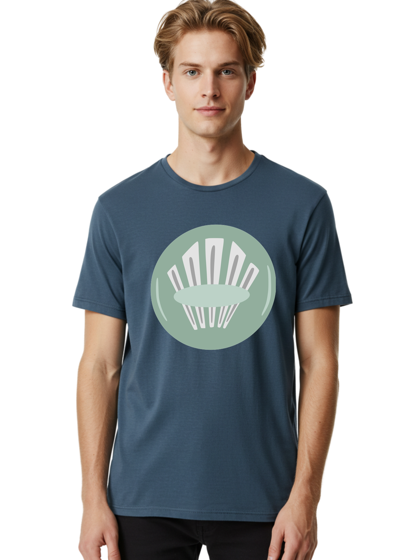 Shuttlecock Men'S Graphic Tee, 100% Cotton, Comfortable Casual Summer Wear, Machine Washable, Badminton Shuttlecock, Sports Equipment, Feathered Projectile, Badminton Gear, Racket Sports, Shuttlecock Design, Minimalist Style, Simple Graphics, Aac112 2