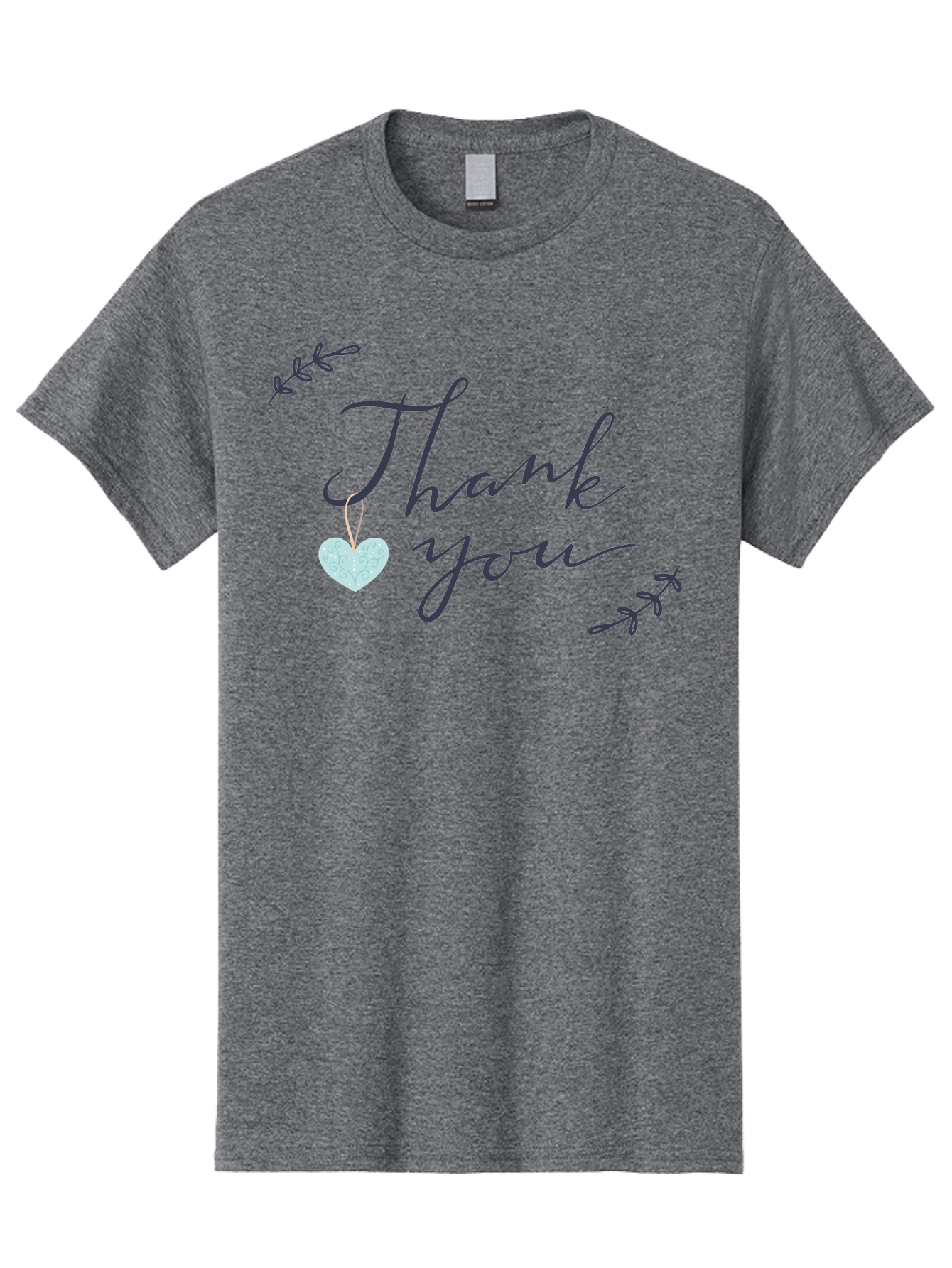 Thank-You-1 Men'S Graphic Tee, 100% Cotton, Comfortable Casual Summer Wear, Machine Washable, Thank You Message, Gratitude, Appreciation, Heart Symbol, Love, Kindness, Positive Vibes, Sweet Gesture, Purple Script, Glittery Heart Aac124 5