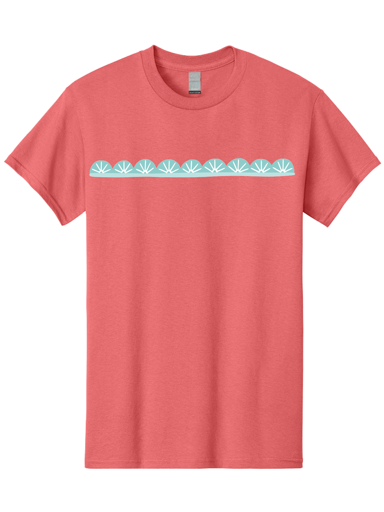 Umbrellas Men'S Graphic Tee, 100% Cotton, Comfortable Casual Summer Wear, Machine Washable, White Seashells, Shell Pattern, Ocean-Inspired Design, Coastal Decor, Beachy Vibe, Simple Illustration, Graphic Element Aac132 23