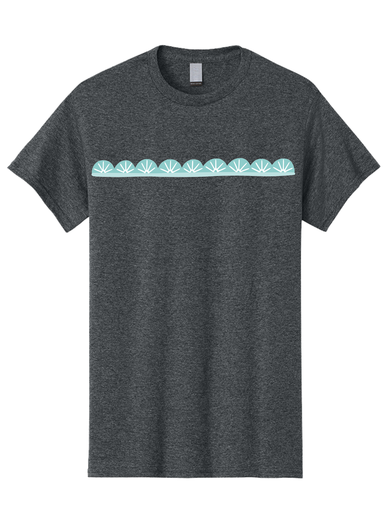 Umbrellas Men'S Graphic Tee, 100% Cotton, Comfortable Casual Summer Wear, Machine Washable, White Seashells, Shell Pattern, Ocean-Inspired Design, Coastal Decor, Beachy Vibe, Simple Illustration, Graphic Element Aac132 29