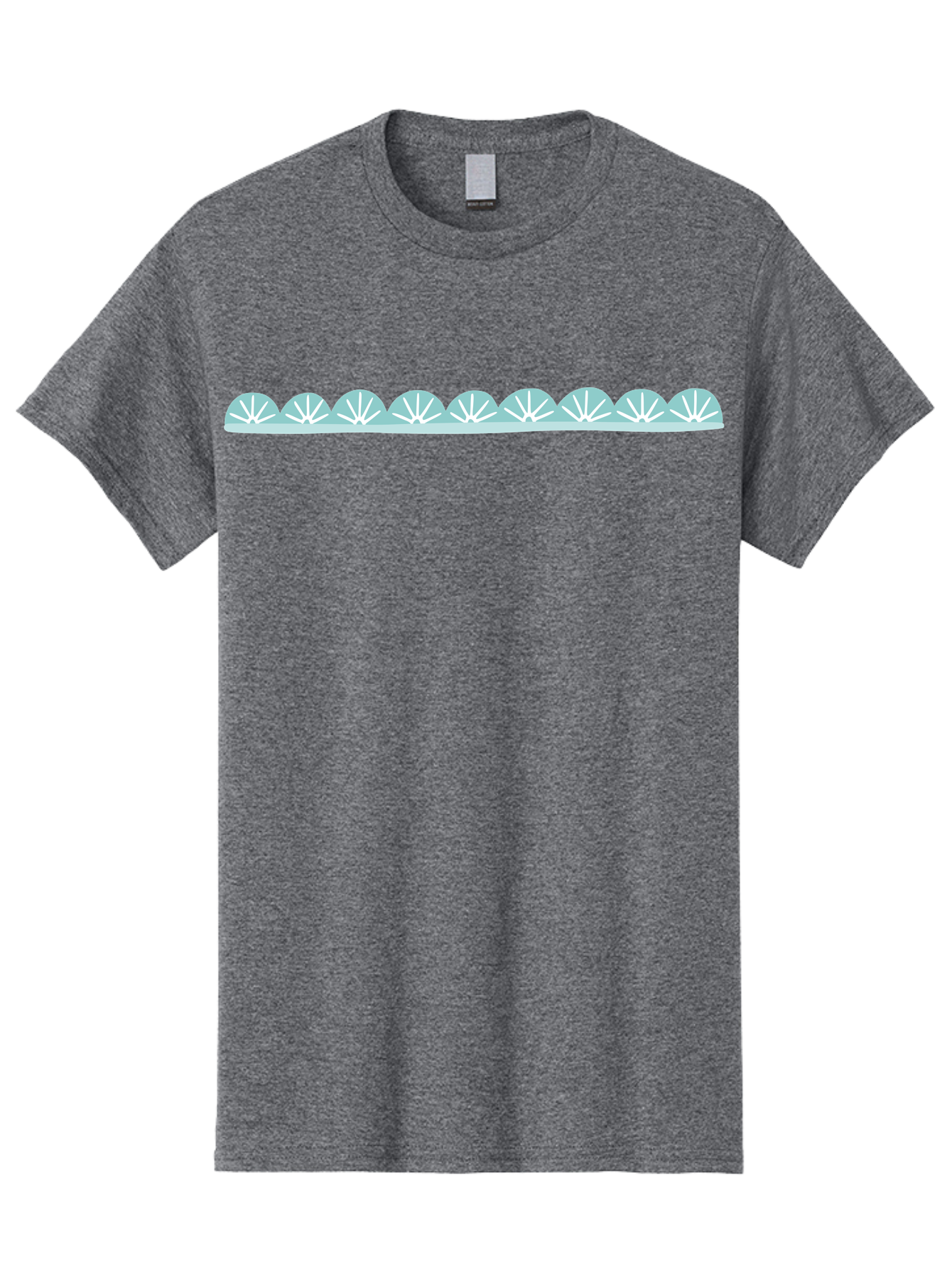 Umbrellas Men'S Graphic Tee, 100% Cotton, Comfortable Casual Summer Wear, Machine Washable, White Seashells, Shell Pattern, Ocean-Inspired Design, Coastal Decor, Beachy Vibe, Simple Illustration, Graphic Element Aac132 17