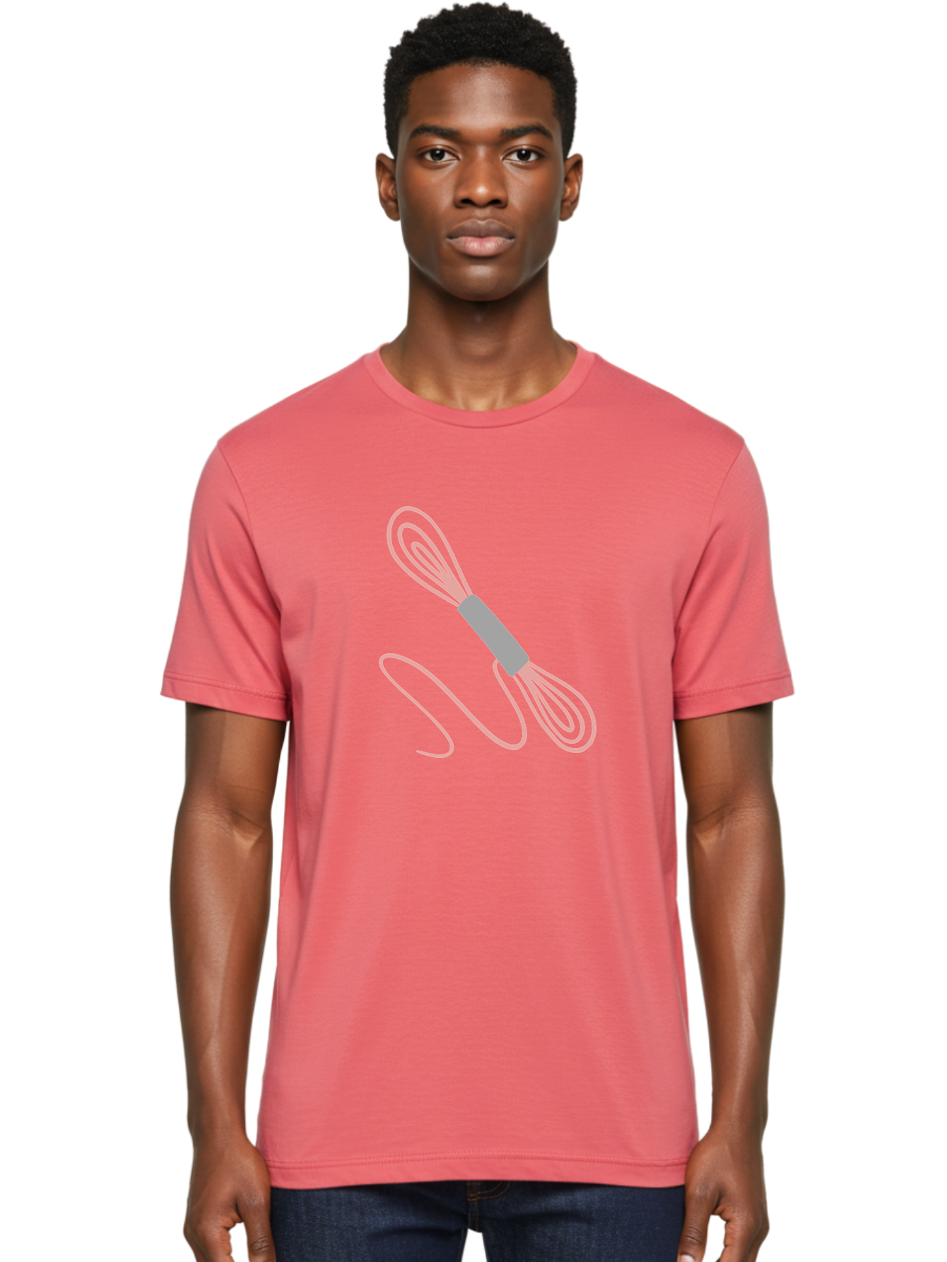 Whisk Men'S Graphic Tee, 100% Cotton, Comfortable Casual Summer Wear, Machine Washable, Cooking Utensils, Kitchen Tools, Whisk Design, Creative Graphics, Pastel Colors, Kitchenware, Cooking Essentials Aac133 28