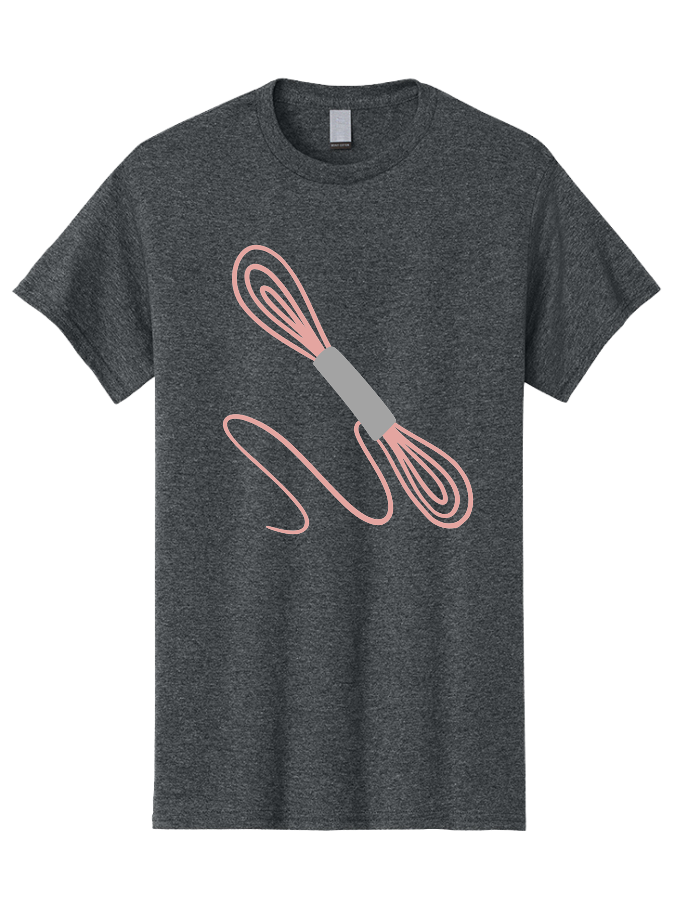 Whisk Men'S Graphic Tee, 100% Cotton, Comfortable Casual Summer Wear, Machine Washable, Cooking Utensils, Kitchen Tools, Whisk Design, Creative Graphics, Pastel Colors, Kitchenware, Cooking Essentials Aac133 13