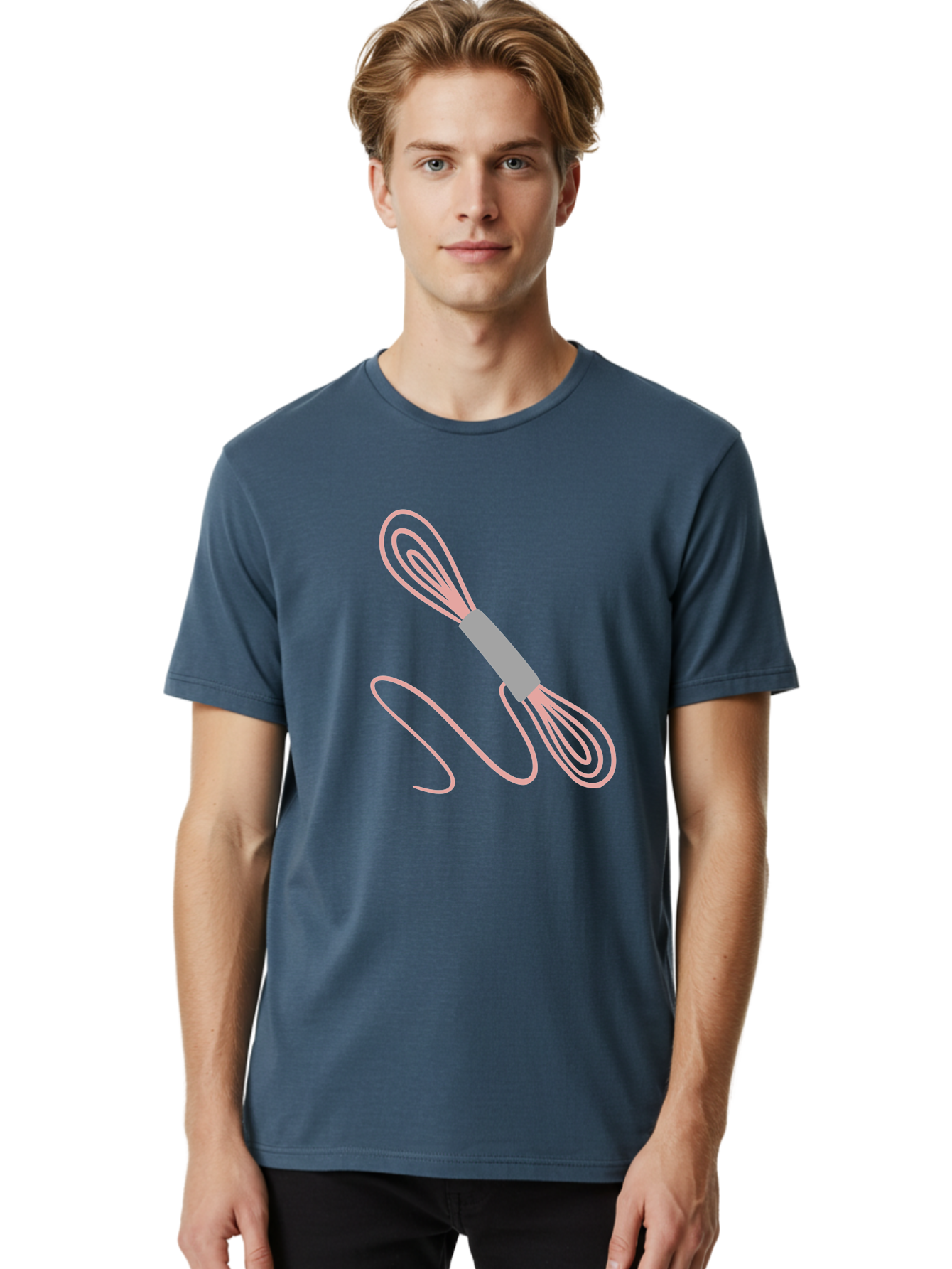 Whisk Men'S Graphic Tee, 100% Cotton, Comfortable Casual Summer Wear, Machine Washable, Cooking Utensils, Kitchen Tools, Whisk Design, Creative Graphics, Pastel Colors, Kitchenware, Cooking Essentials Aac133 10
