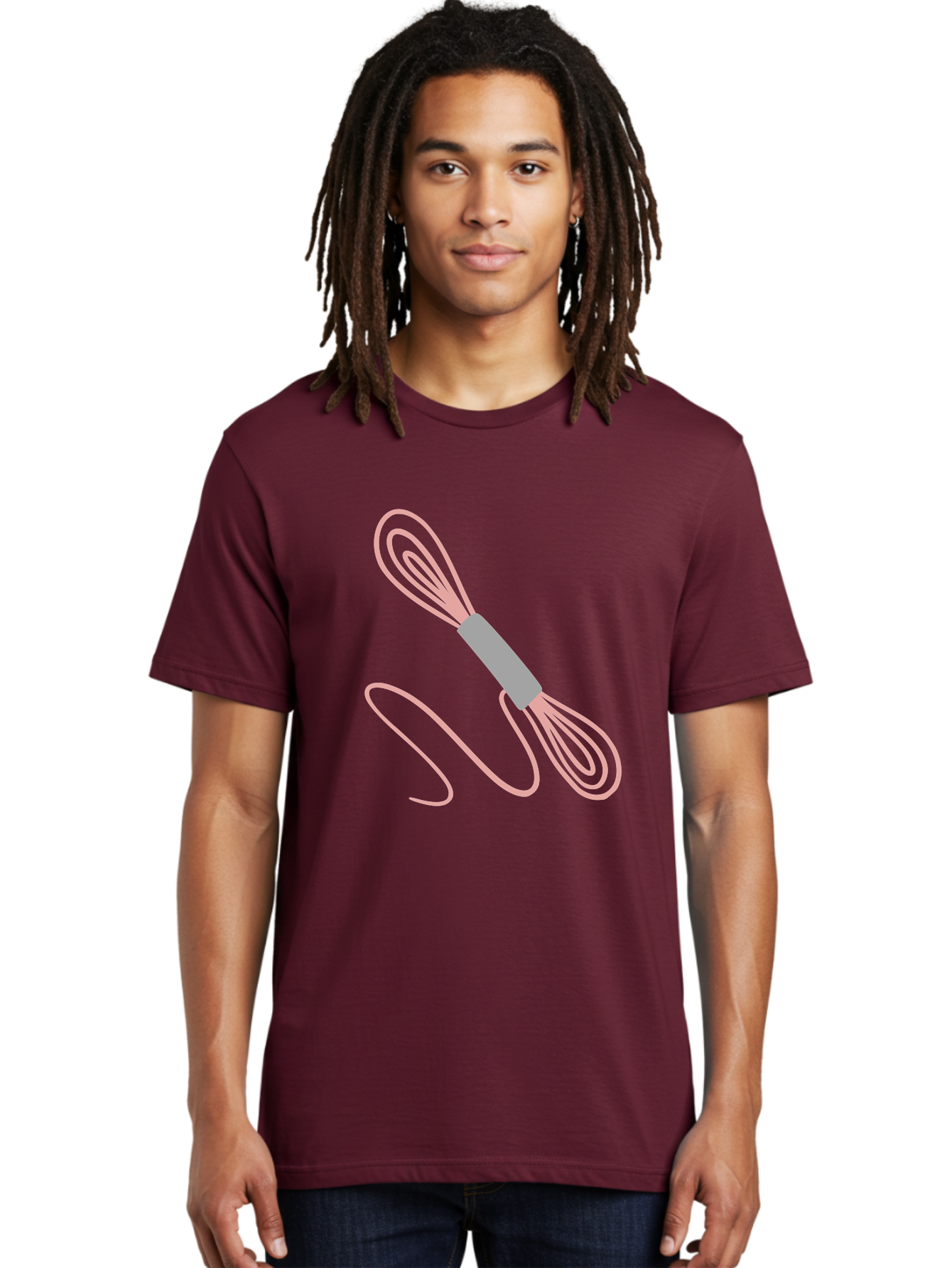 Whisk Men'S Graphic Tee, 100% Cotton, Comfortable Casual Summer Wear, Machine Washable, Cooking Utensils, Kitchen Tools, Whisk Design, Creative Graphics, Pastel Colors, Kitchenware, Cooking Essentials Aac133 6