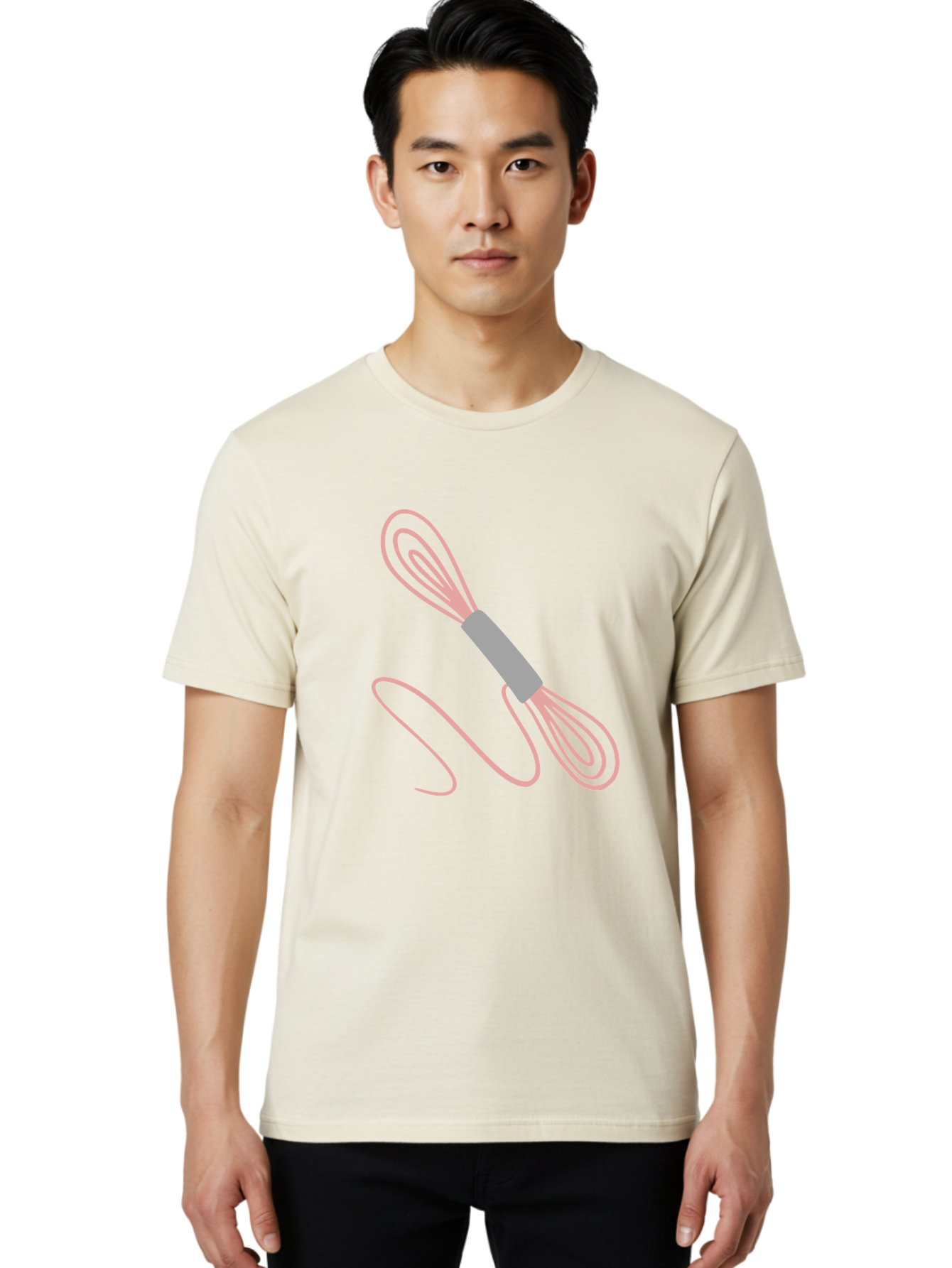 Whisk Men'S Graphic Tee, 100% Cotton, Comfortable Casual Summer Wear, Machine Washable, Cooking Utensils, Kitchen Tools, Whisk Design, Creative Graphics, Pastel Colors, Kitchenware, Cooking Essentials Aac133 16