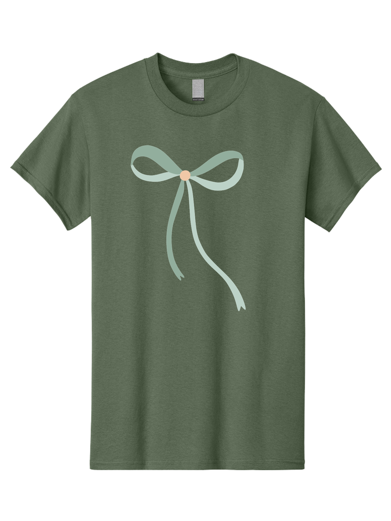 White-Bow Men'S Graphic Tee, 100% Cotton, Comfortable Casual Summer Wear, Machine Washable, Grey Ribbon, Bow Decoration, Gift Wrapping, Celebratory Decor, Party Favors, Elegant Design, Soft Pastel, Minimalist Style Aac134 27