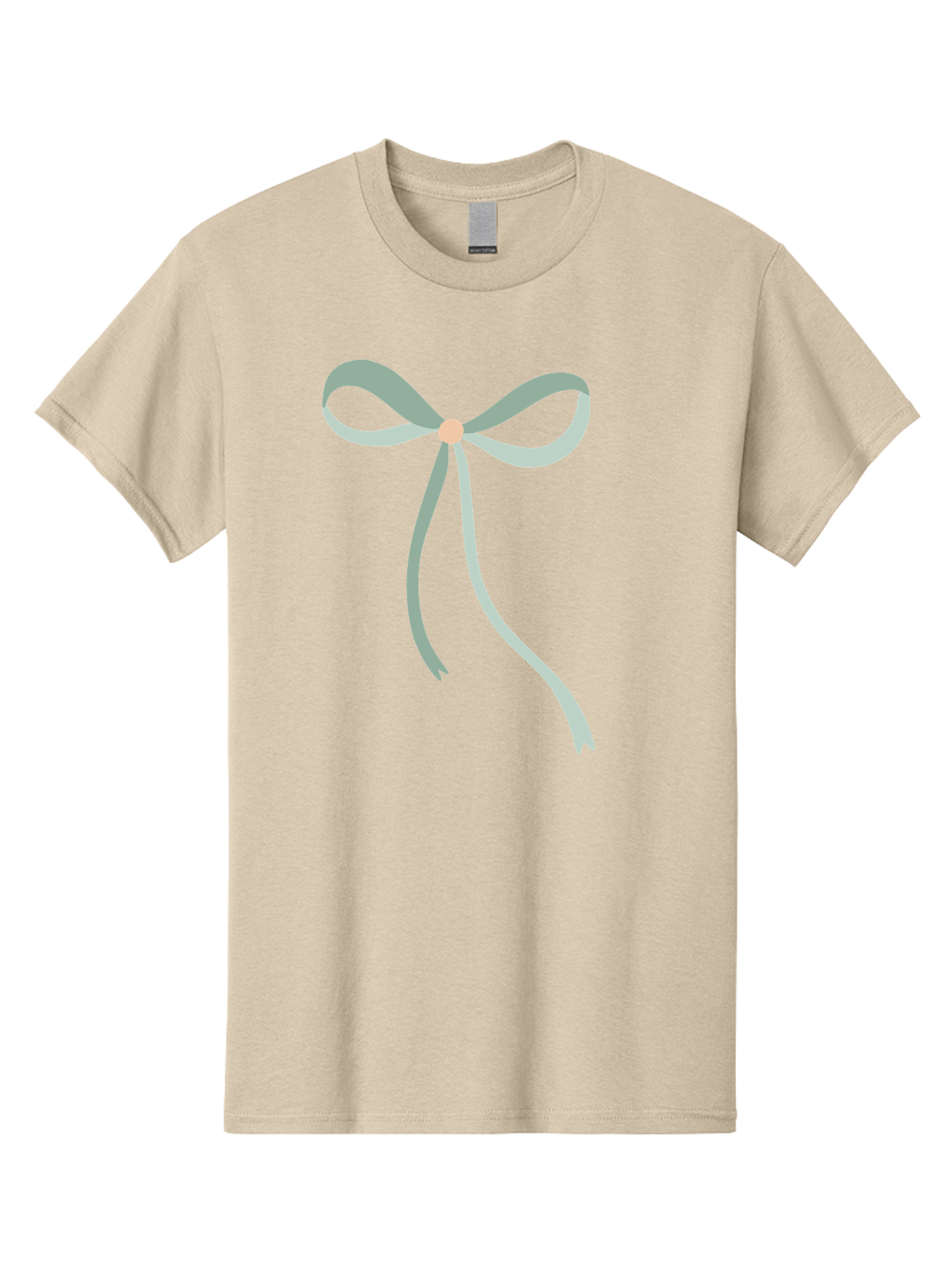 White-Bow Men'S Graphic Tee, 100% Cotton, Comfortable Casual Summer Wear, Machine Washable, Grey Ribbon, Bow Decoration, Gift Wrapping, Celebratory Decor, Party Favors, Elegant Design, Soft Pastel, Minimalist Style Aac134 13