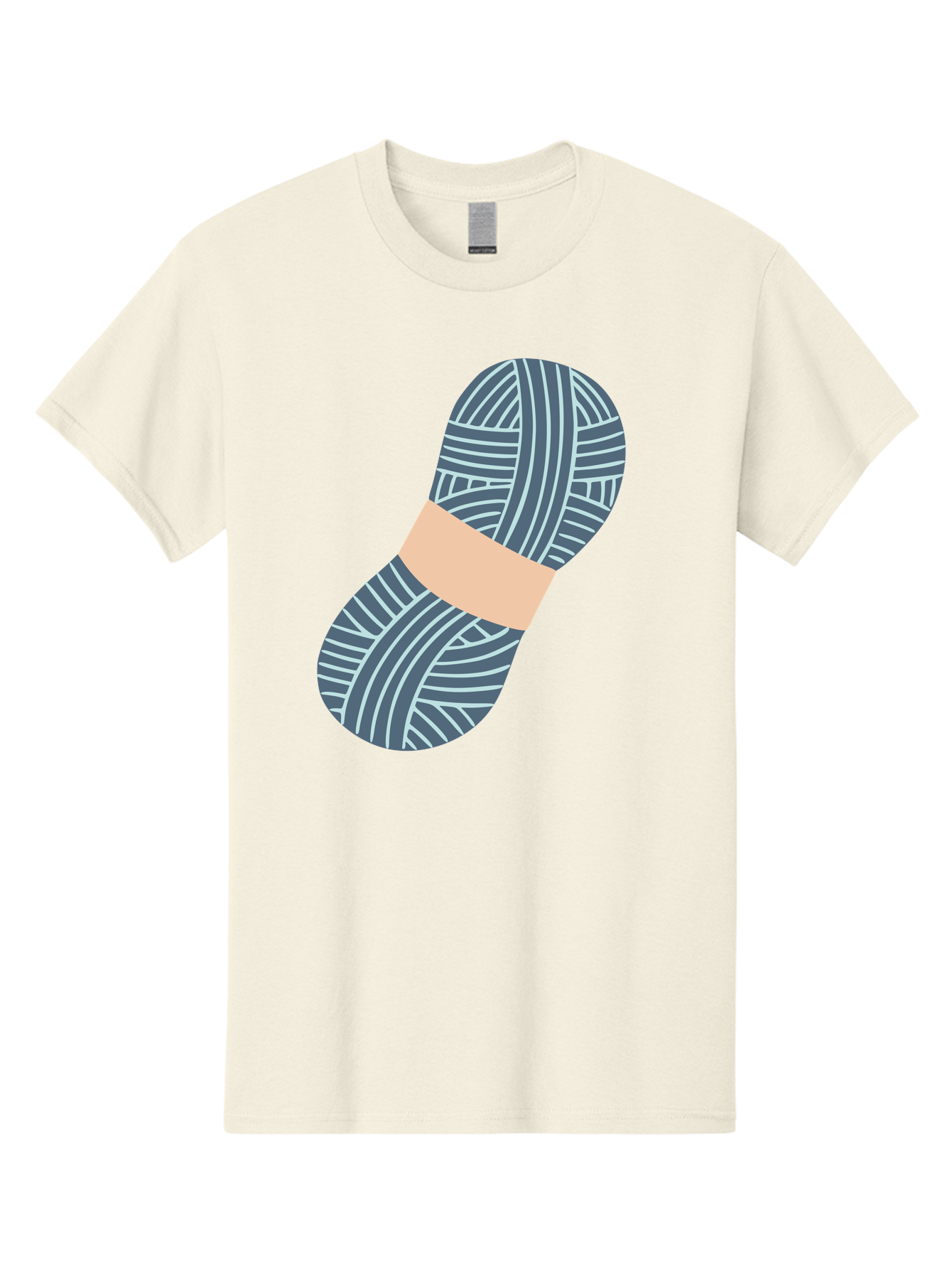 Yarn-Ball-1 Men'S Graphic Tee, 100% Cotton, Comfortable Casual Summer Wear, Machine Washable, Gray Yarn, White Stripes, Yarn Ball, Knitting Supplies, Crochet Materials, Craft Project Aac144 17