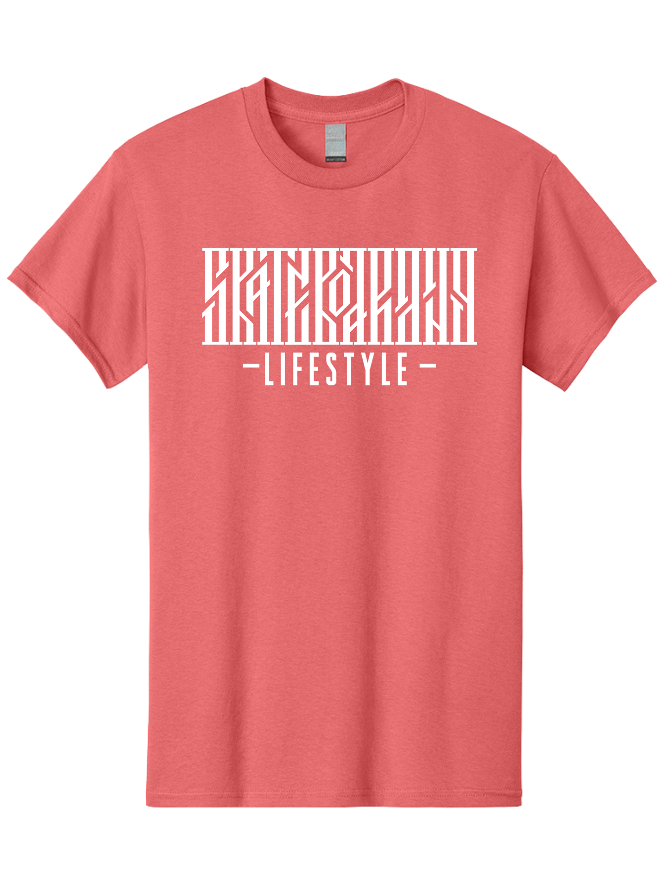 Lifestyle-1 Men'S Graphic Tee, 100% Cotton, Comfortable Casual Summer Wear, Machine Washable, Lifestyle Branding, White Typography, Modern Design, Geometric Patterns, Fashion Statement, Urban Style, Chic Aesthetics Aac151 15