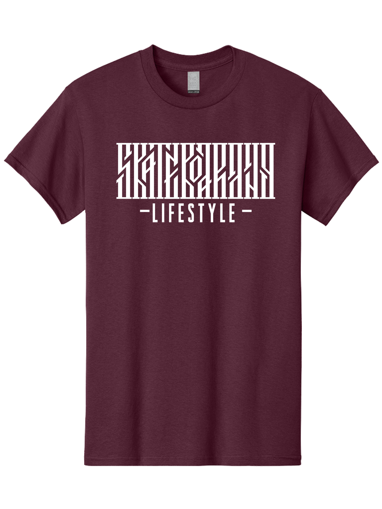 Lifestyle-1 Men'S Graphic Tee, 100% Cotton, Comfortable Casual Summer Wear, Machine Washable, Lifestyle Branding, White Typography, Modern Design, Geometric Patterns, Fashion Statement, Urban Style, Chic Aesthetics Aac151 29