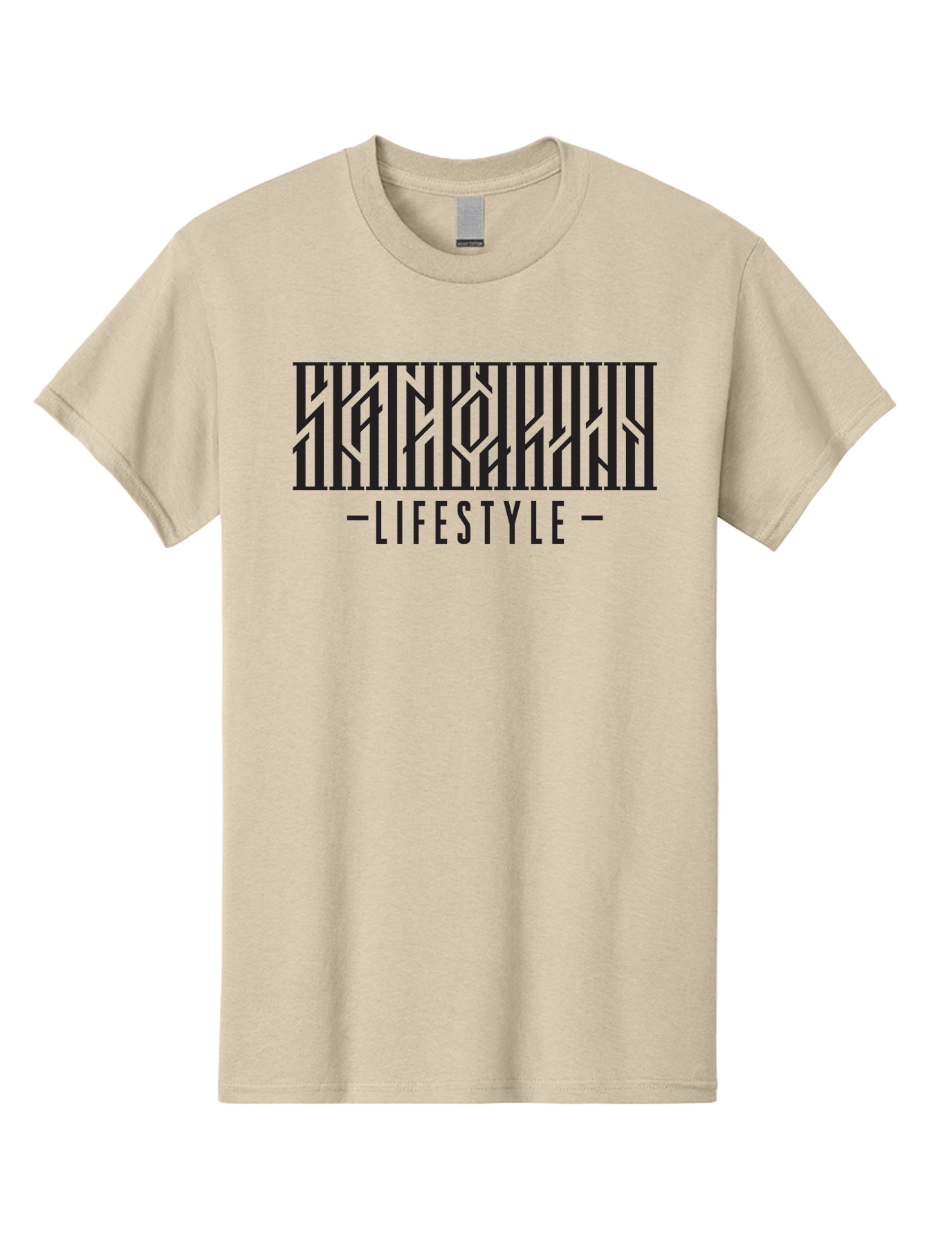 Lifestyle Men'S Graphic Tee, 100% Cotton, Comfortable Casual Summer Wear, Machine Washable, Lifestyle Branding, Trendy Graphics, Modern Design, Black Typography, Stylish Patterns, Abstract Shapes, Fashion Lifestyle, Creative Art Aac152 15