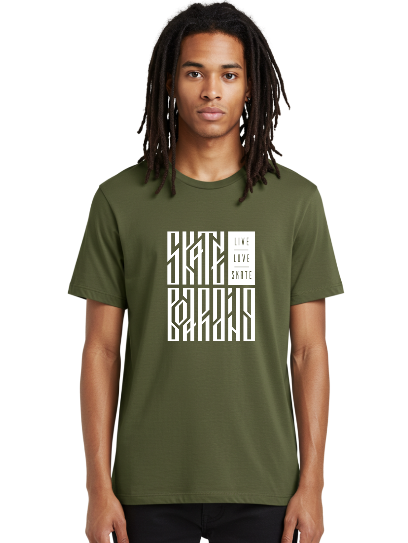 Live-Love-Skate-1 Men'S Graphic Tee, 100% Cotton, Comfortable Casual Summer Wear, Machine Washable, Skateboarding Culture, Action Sports, Extreme Sports, Skate Lifestyle, Streetwear Fashion, Urban Style, Skateboard Graphics, Skateboard Art Aac153 12