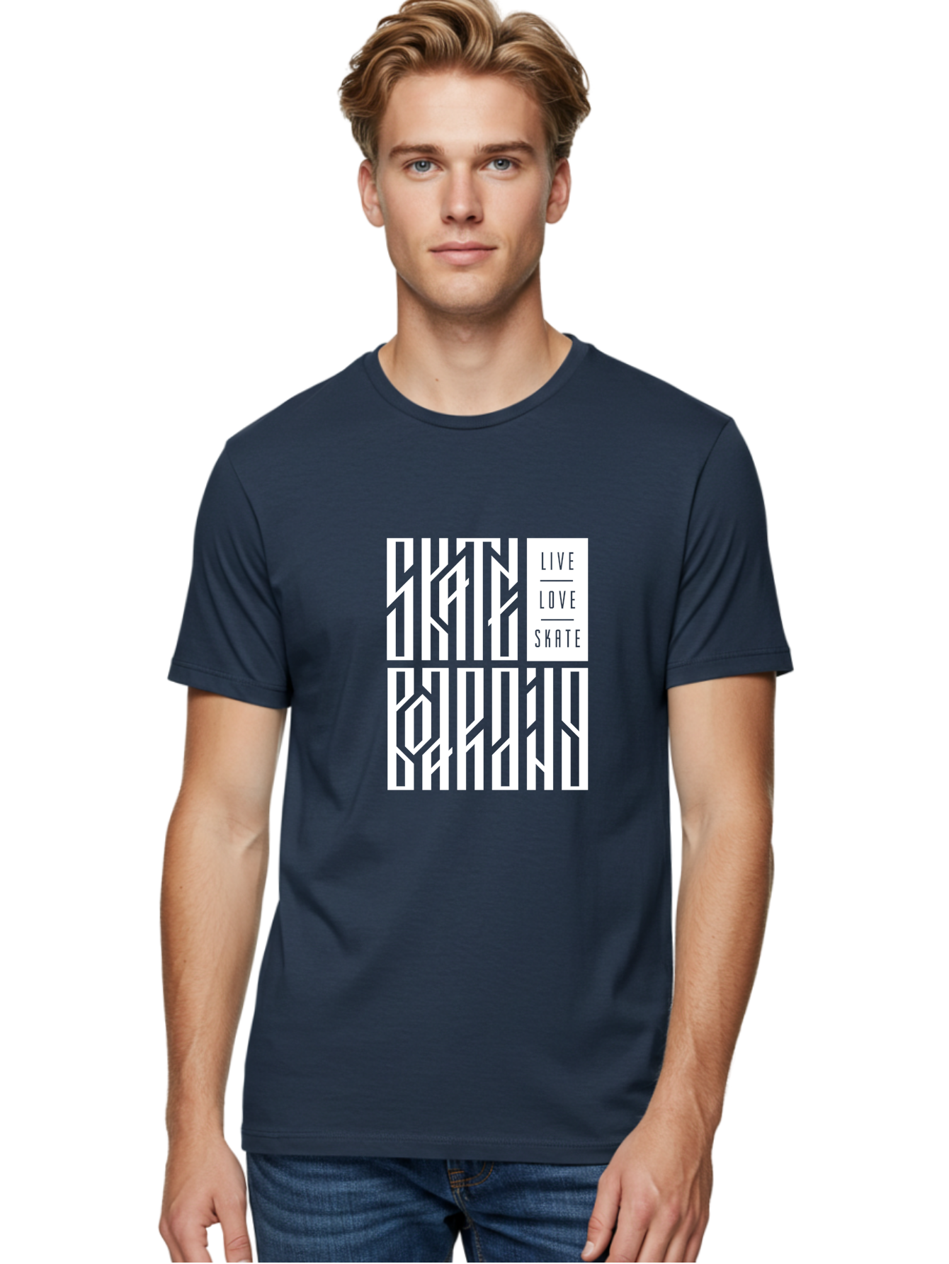 Live-Love-Skate-1 Men'S Graphic Tee, 100% Cotton, Comfortable Casual Summer Wear, Machine Washable, Skateboarding Culture, Action Sports, Extreme Sports, Skate Lifestyle, Streetwear Fashion, Urban Style, Skateboard Graphics, Skateboard Art Aac153 8