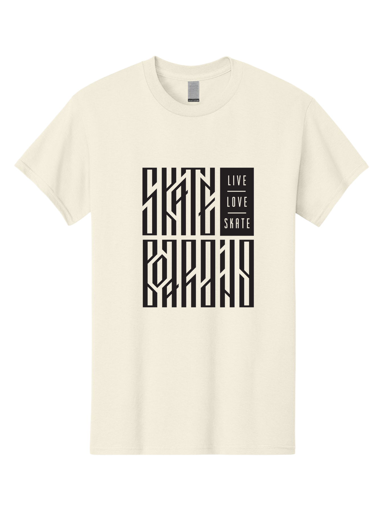 Live-Love-Skate Men'S Graphic Tee, 100% Cotton, Comfortable Casual Summer Wear, Machine Washable, Street Art Style, Skate Culture, Bold Typography, Urban Lifestyle, Action Sports, Graffiti-Inspired Design, Skateboarding Community Aac154 27