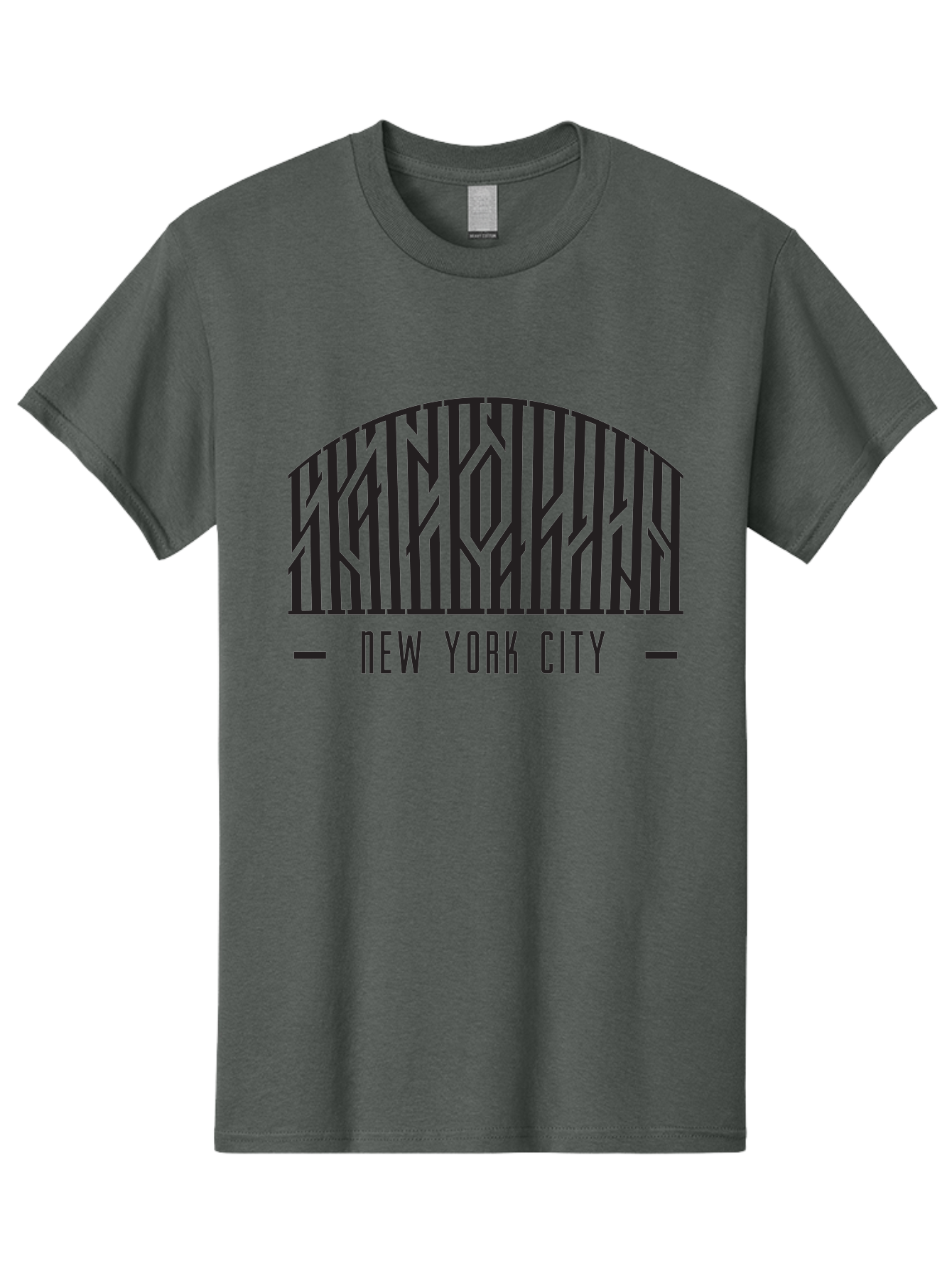 Manhattan-New-York-City Men'S Graphic Tee, 100% Cotton, Comfortable Casual Summer Wear, Machine Washable, New York City, Nyc, Manhattan, City Life, Urban Landscape, Graphic Design, Typography, Cityscape, Modern Art, Abstract Design Aac156 25