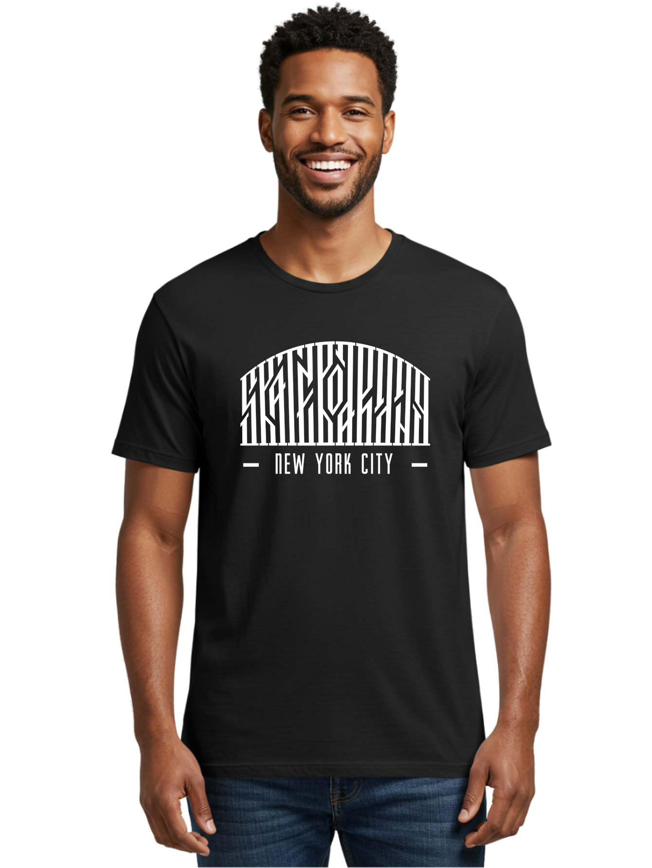 New-York-City Men'S Graphic Tee, 100% Cotton, Comfortable Casual Summer Wear, Machine Washable, New York City, Brooklyn Bridge, Cityscape, Urban Landscape, Iconic Landmarks, Nyc, Bridge Design, Modern Architecture, City View Aac157 14