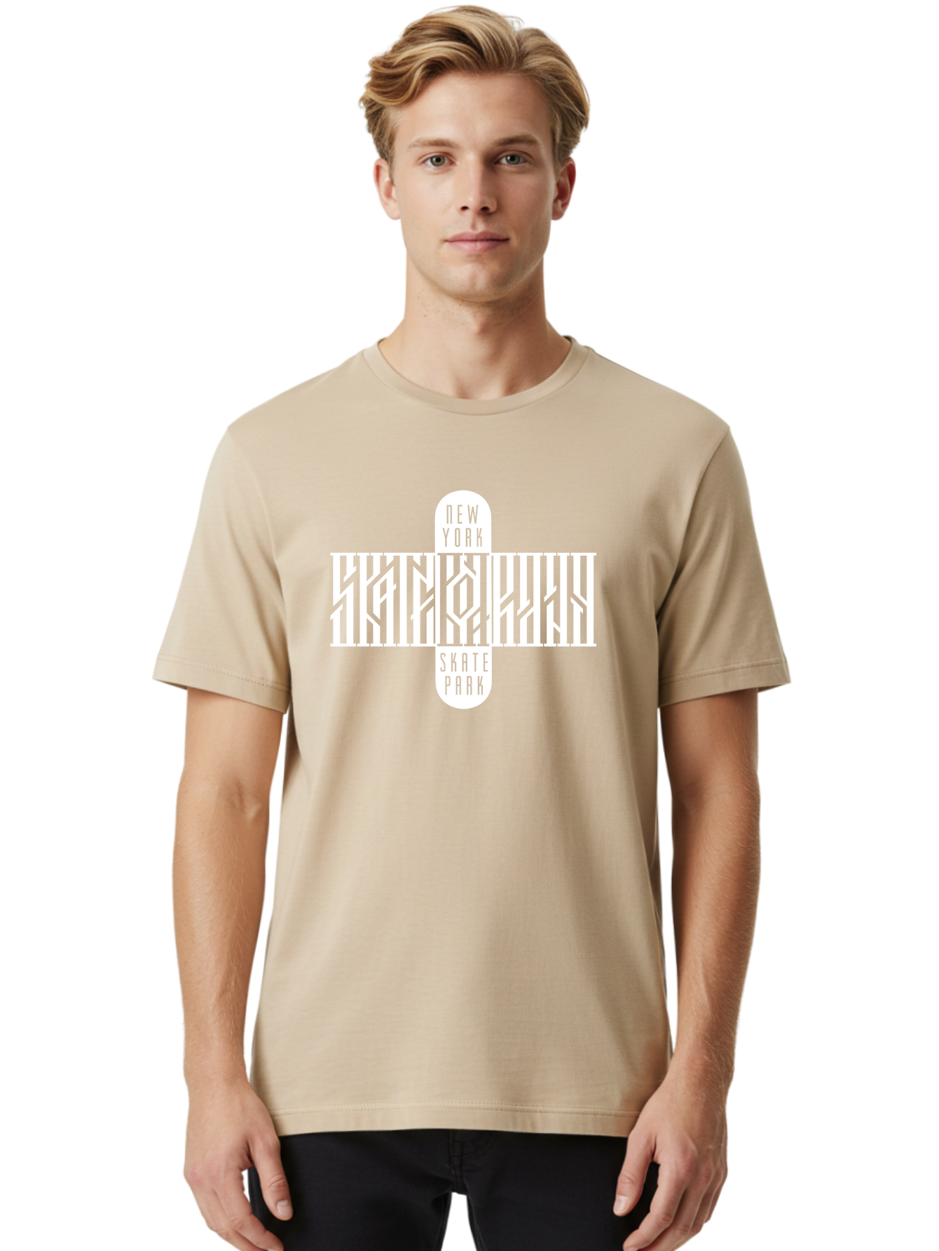 New-York-Skate-Park Men'S Graphic Tee, 100% Cotton, Comfortable Casual Summer Wear, Machine Washable, Skateboarding, Skate Park, New York, Street Art, Skate Culture, Urban Sports, Skateboard Graphics, Skateboarding Community, Action Sports Aac159 14